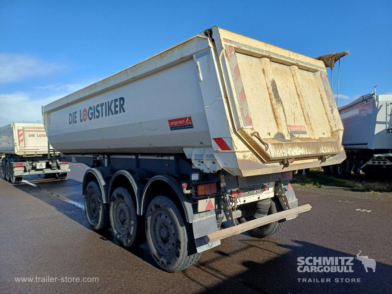 LANGENDORF Auflieger Kipper Stahlrundmulde 24m³ - Επικαθήμενο ανατρεπόμενο: φωτογραφία 5 LANGENDORF Auflieger Kipper Stahlrundmulde 24m³ - Επικαθήμενο ανατρεπόμενο: φωτογραφία 5