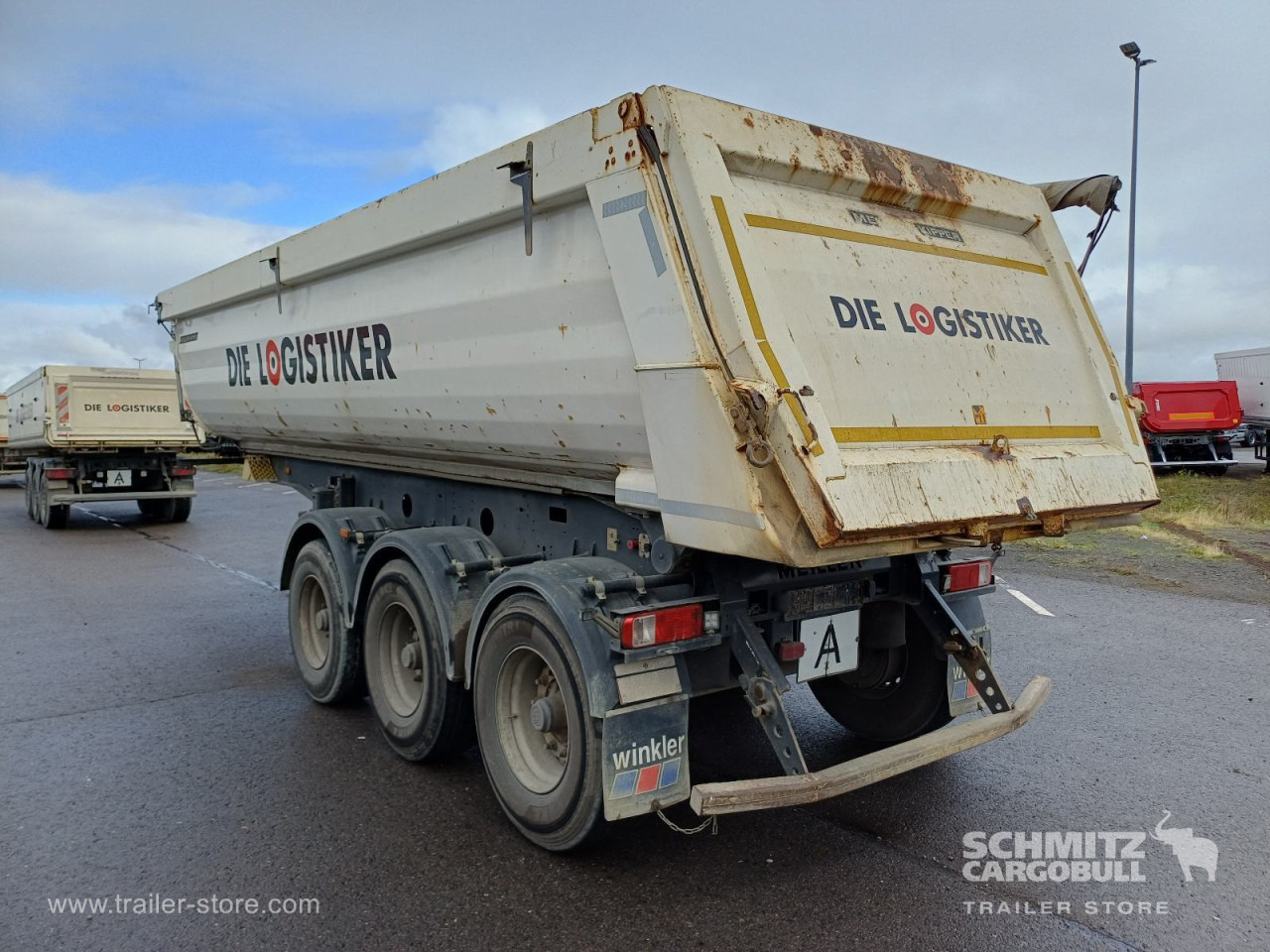 MEILLER Auflieger Kipper Stahlrundmulde 26m³ - Επικαθήμενο ανατρεπόμενο: φωτογραφία 3 MEILLER Auflieger Kipper Stahlrundmulde 26m³ - Επικαθήμενο ανατρεπόμενο: φωτογραφία 3