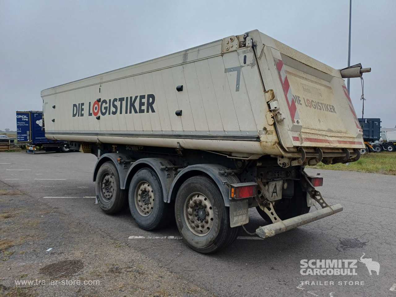 SCHMITZ Auflieger Kipper Alukastenmulde 24m³ - Επικαθήμενο ανατρεπόμενο: φωτογραφία 5 SCHMITZ Auflieger Kipper Alukastenmulde 24m³ - Επικαθήμενο ανατρεπόμενο: φωτογραφία 5