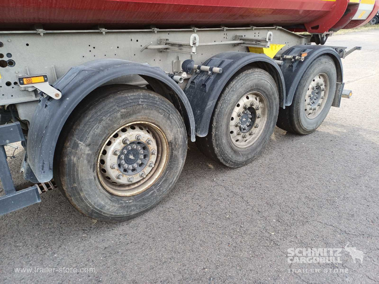 SCHMITZ Auflieger Kipper Stahlrundmulde 28m³ - Επικαθήμενο ανατρεπόμενο: φωτογραφία 2 SCHMITZ Auflieger Kipper Stahlrundmulde 28m³ - Επικαθήμενο ανατρεπόμενο: φωτογραφία 2