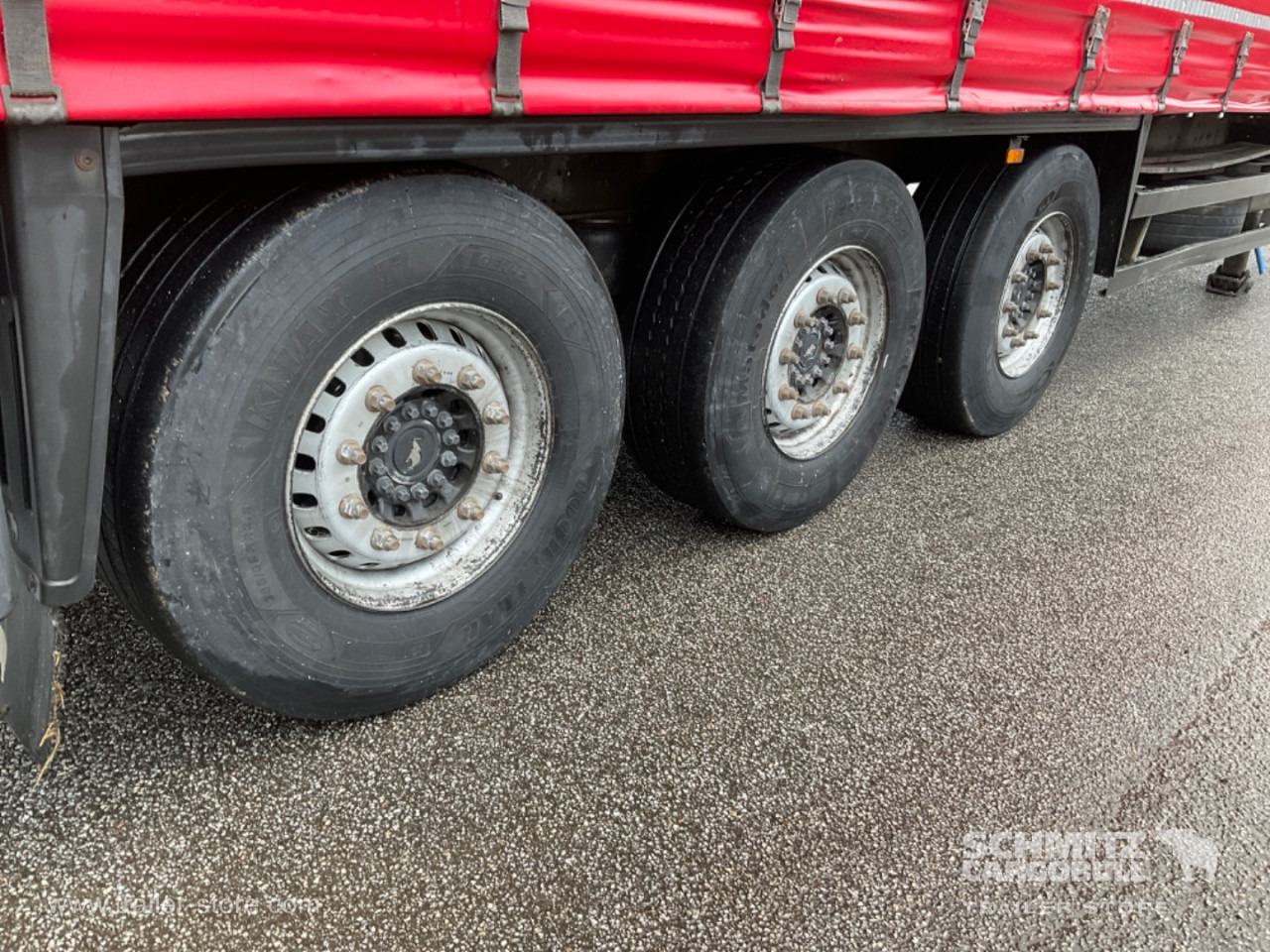 SCHMITZ Curtainsider Standard Forklift holder - Επικαθήμενο κουρτίνα: φωτογραφία 2 SCHMITZ Curtainsider Standard Forklift holder - Επικαθήμενο κουρτίνα: φωτογραφία 2