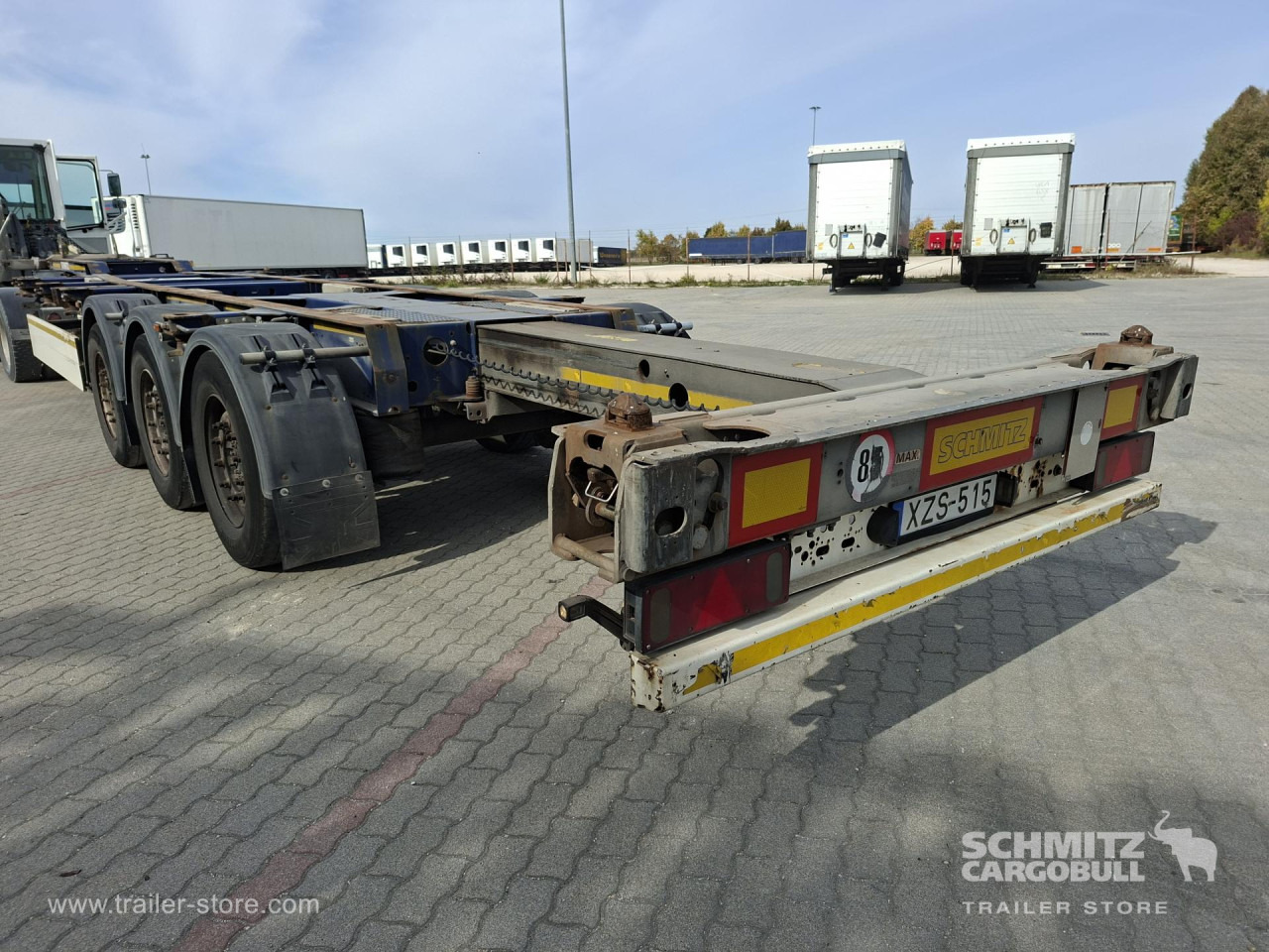SCHMITZ Containerchassis Standard - Επικαθήμενο μεταφοράς εμπορευματοκιβωτίων/ Κινητό αμάξωμα: φωτογραφία 3 SCHMITZ Containerchassis Standard - Επικαθήμενο μεταφοράς εμπορευματοκιβωτίων/ Κινητό αμάξωμα: φωτογραφία 3