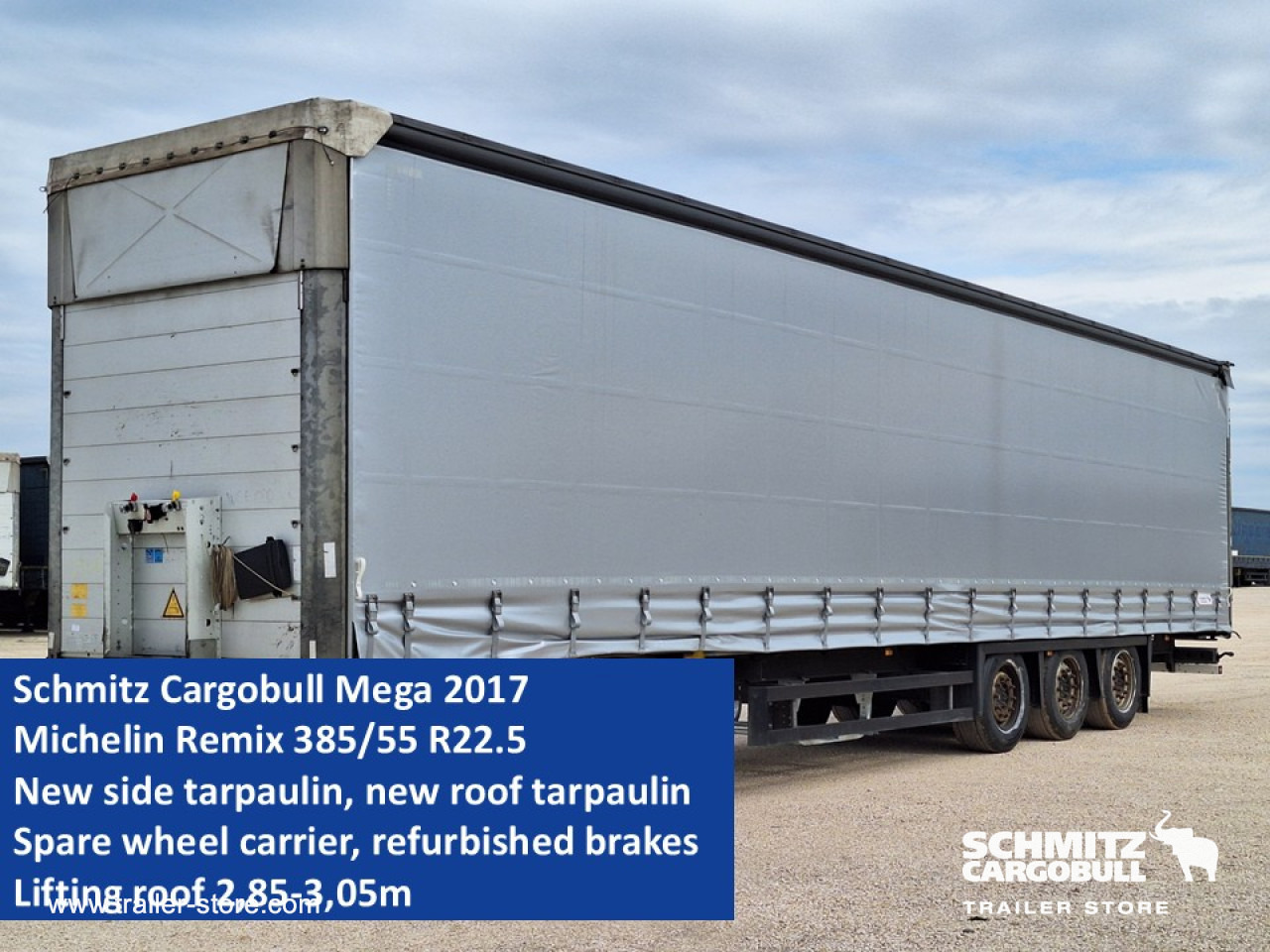 SCHMITZ Curtainsider Mega - Επικαθήμενο κουρτίνα: φωτογραφία 1 SCHMITZ Curtainsider Mega - Επικαθήμενο κουρτίνα: φωτογραφία 1