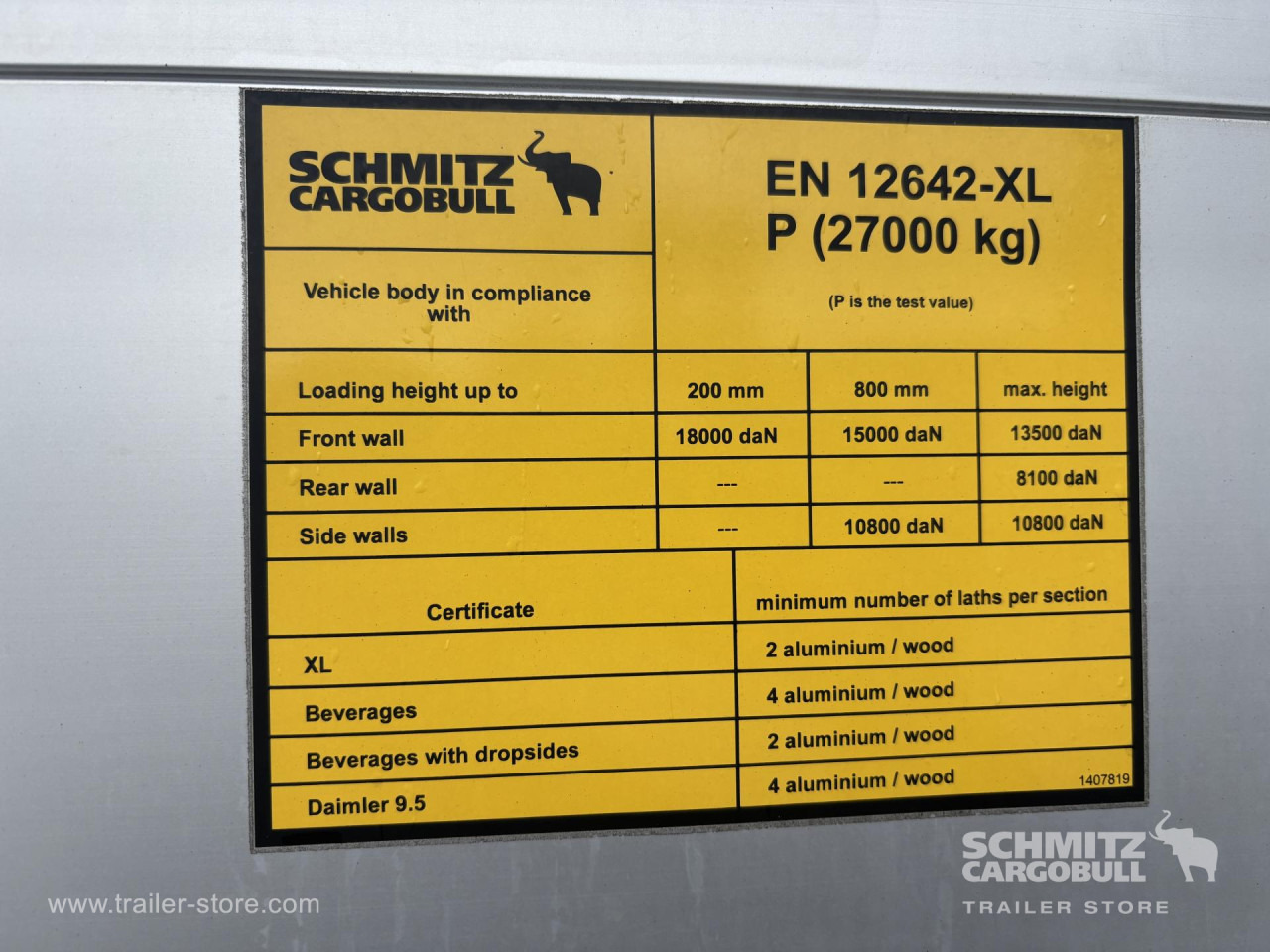 SCHMITZ Curtainsider Standard - Επικαθήμενο κουρτίνα: φωτογραφία 3 SCHMITZ Curtainsider Standard - Επικαθήμενο κουρτίνα: φωτογραφία 3