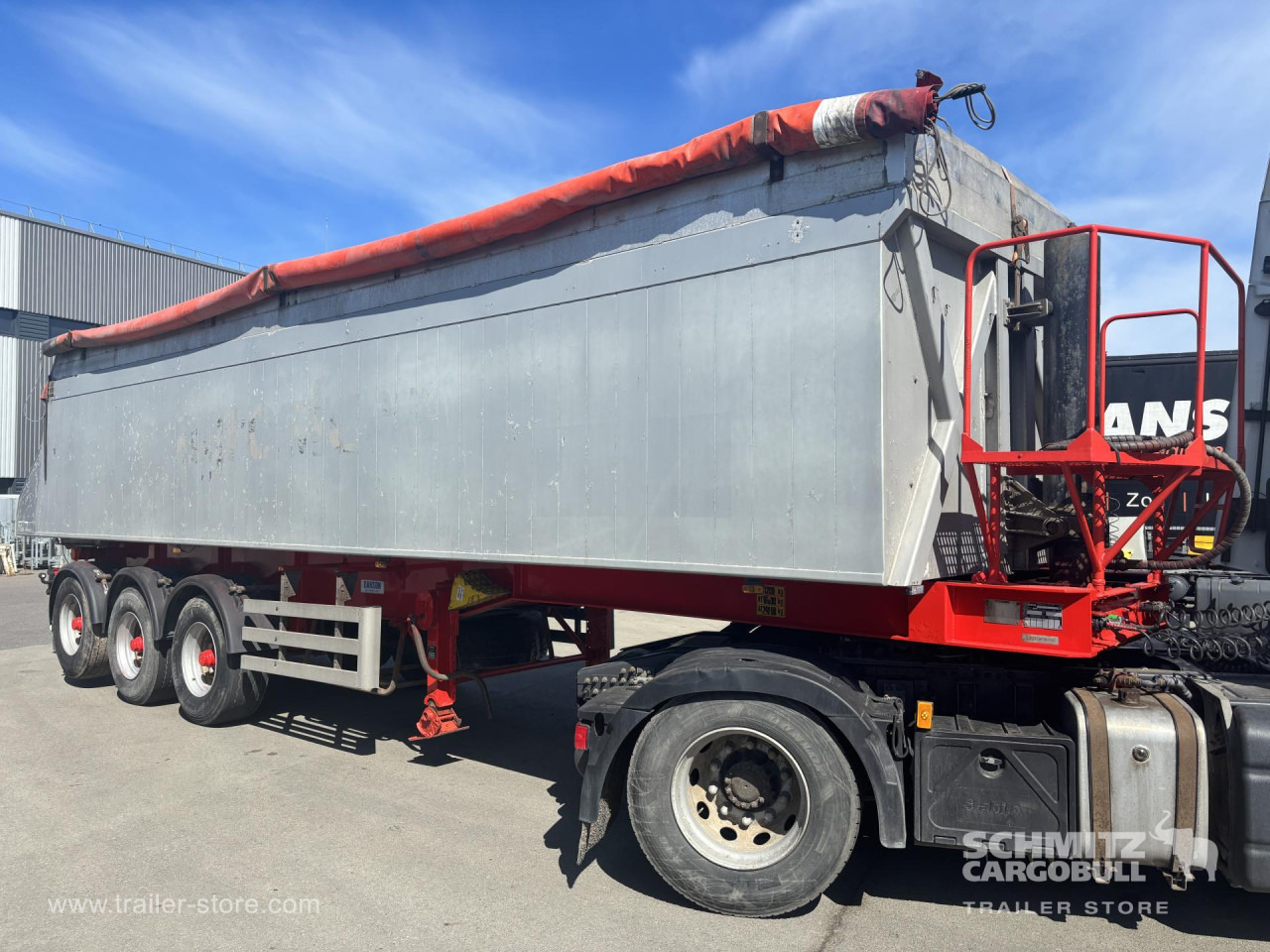 Tipper Alu-square sided body 40m³ - Επικαθήμενο ανατρεπόμενο: φωτογραφία 1 Tipper Alu-square sided body 40m³ - Επικαθήμενο ανατρεπόμενο: φωτογραφία 1