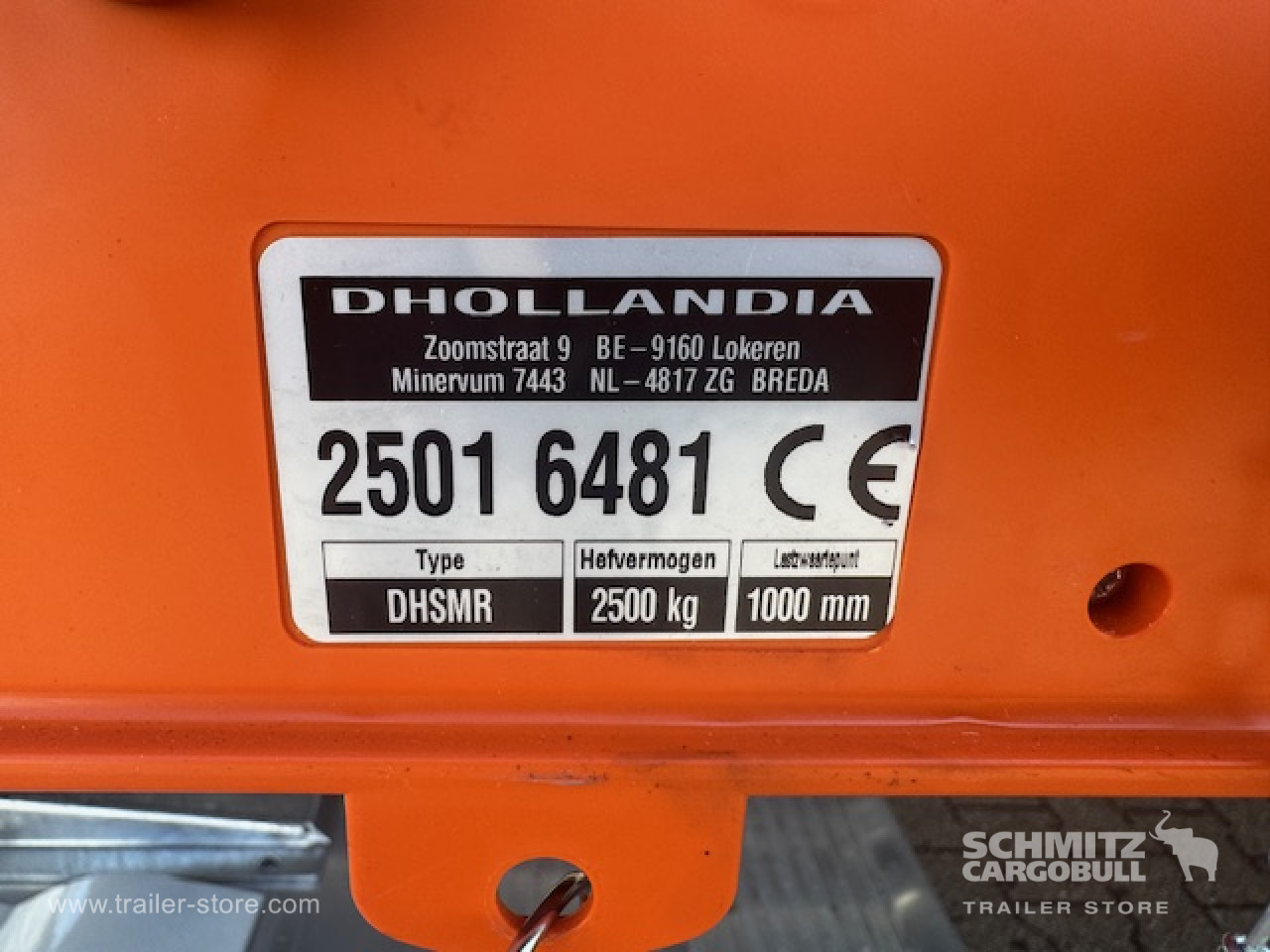 SCHMITZ Oplegger Vries Standard Taillift - Επικαθήμενο ισοθερμικό: φωτογραφία 4 SCHMITZ Oplegger Vries Standard Taillift - Επικαθήμενο ισοθερμικό: φωτογραφία 4