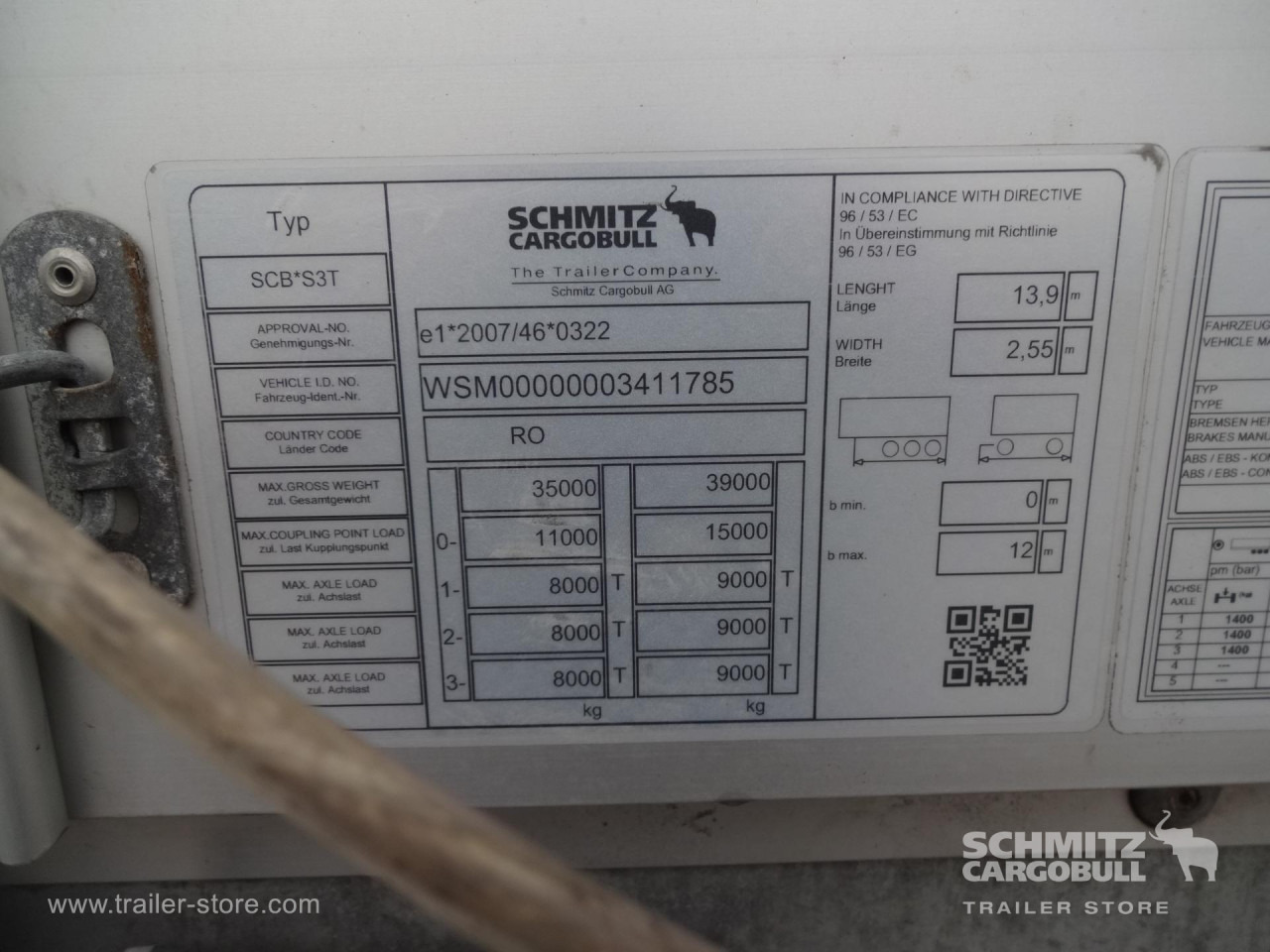 SCHMITZ Curtainsider Standard - Επικαθήμενο κουρτίνα: φωτογραφία 2 SCHMITZ Curtainsider Standard - Επικαθήμενο κουρτίνα: φωτογραφία 2