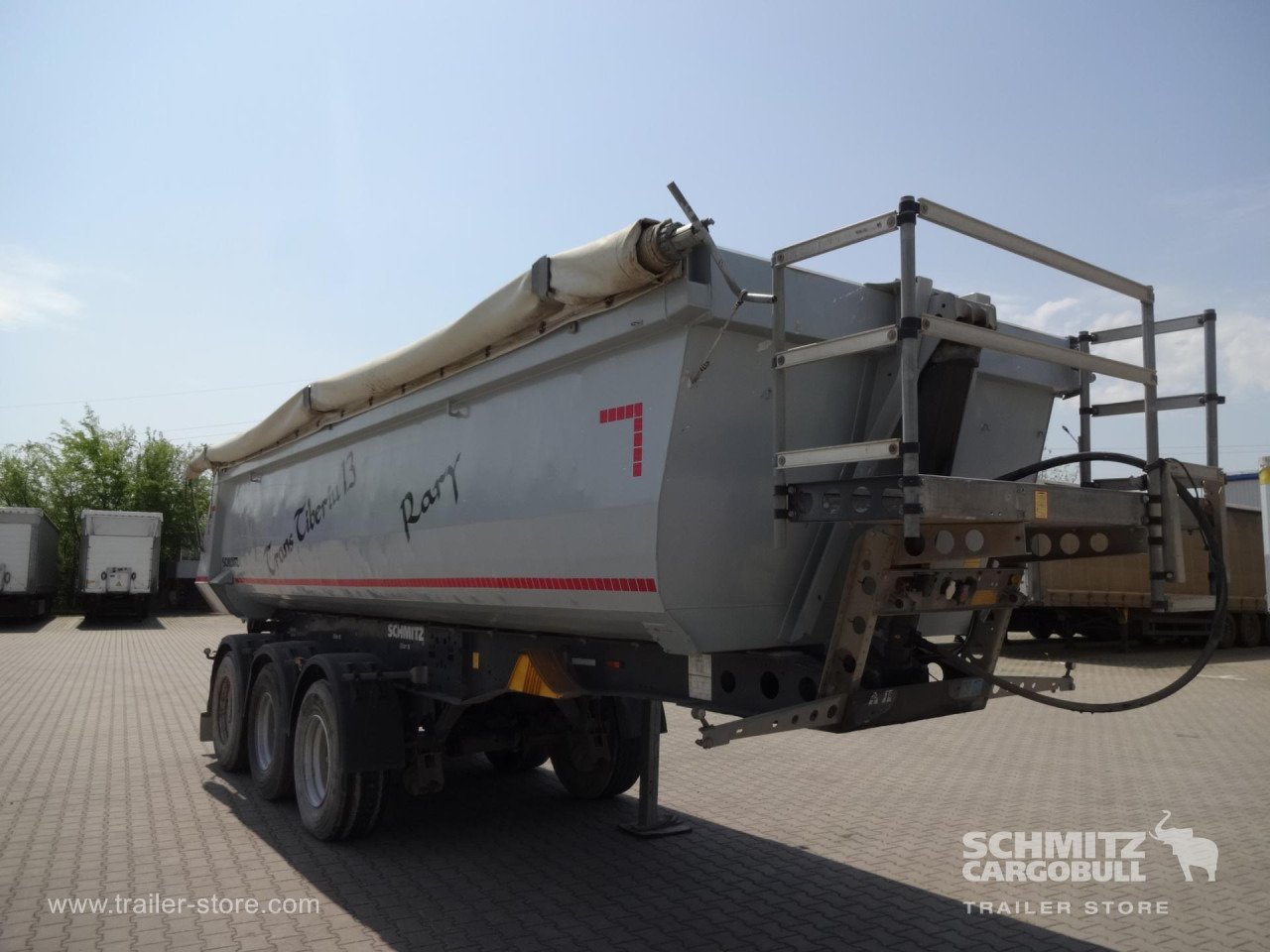 SCHMITZ Tipper Steel half pipe body 24m³ - Επικαθήμενο ανατρεπόμενο: φωτογραφία 5 SCHMITZ Tipper Steel half pipe body 24m³ - Επικαθήμενο ανατρεπόμενο: φωτογραφία 5