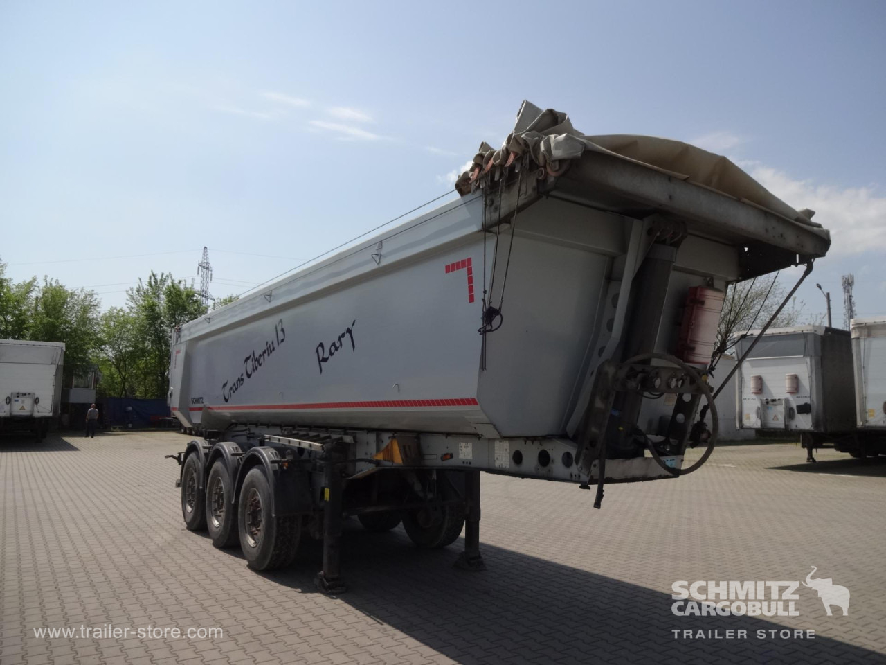 SCHMITZ Tipper Steel half pipe body 252m³ - Επικαθήμενο ανατρεπόμενο: φωτογραφία 4 SCHMITZ Tipper Steel half pipe body 252m³ - Επικαθήμενο ανατρεπόμενο: φωτογραφία 4