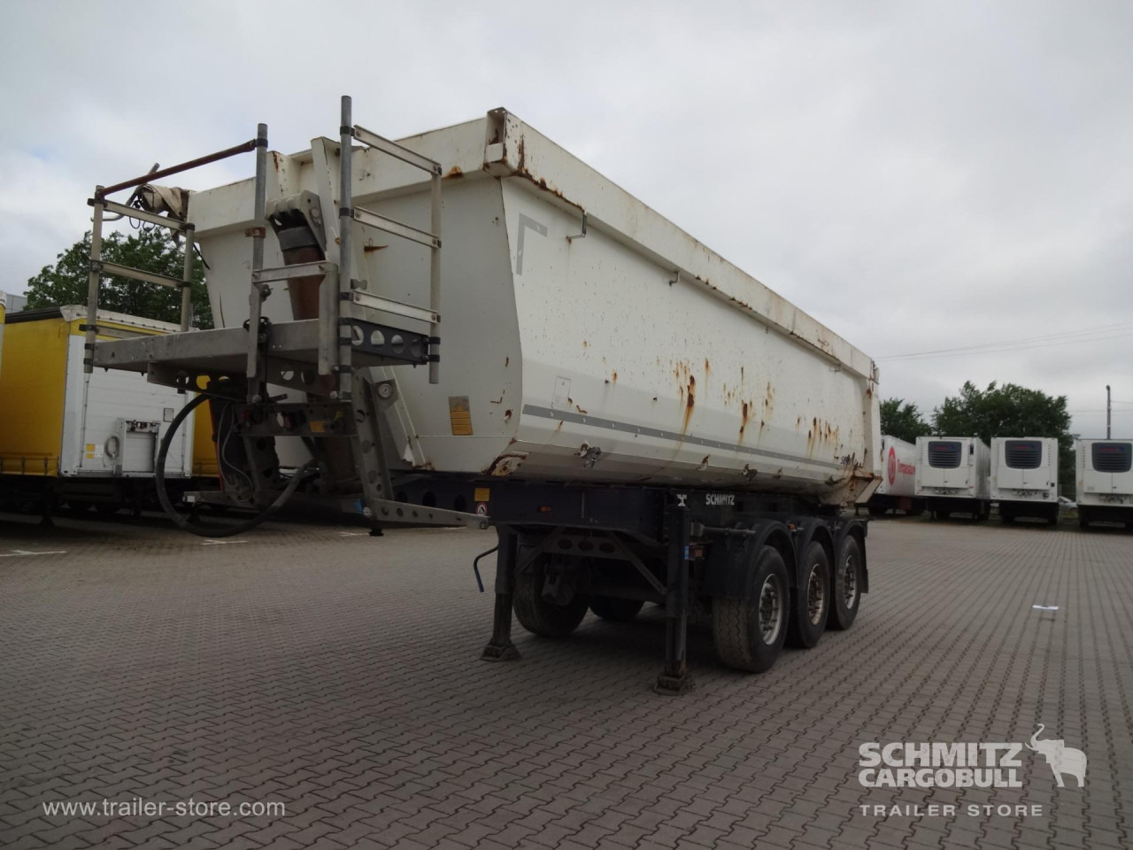 SCHMITZ Tipper Steel half pipe body 28m³ - Επικαθήμενο ανατρεπόμενο: φωτογραφία 5 SCHMITZ Tipper Steel half pipe body 28m³ - Επικαθήμενο ανατρεπόμενο: φωτογραφία 5