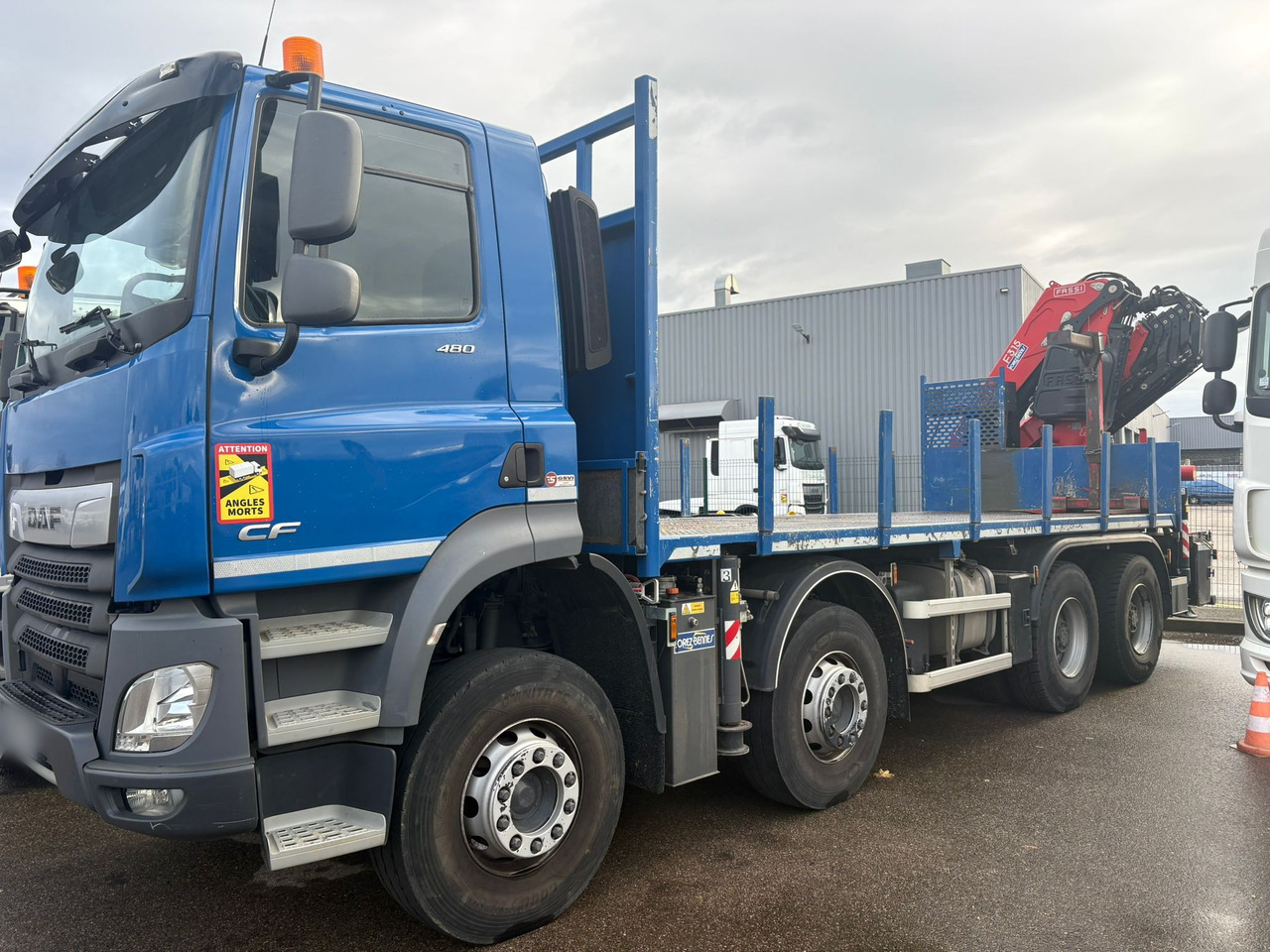 DAF CF 480 8x4 E6 / Fassi F315A.2.26 crane / flatbedCF 480 8x4 E6 / Fassi F315A.2.26 crane / flatbed - Φορτηγό με γερανό: φωτογραφία 3 DAF CF 480 8x4 E6 / Fassi F315A.2.26 crane / flatbedCF 480 8x4 E6 / Fassi F315A.2.26 crane / flatbed - Φορτηγό με γερανό: φωτογραφία 3