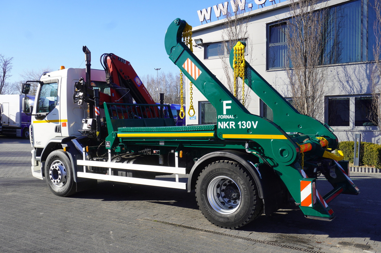 DAF LF 18.310 E6 / Skip loader Fornal NKR 130V / HDS HMF 735 K2 / Manual gearbox - Φορτηγό με γερανό: φωτογραφία 5 DAF LF 18.310 E6 / Skip loader Fornal NKR 130V / HDS HMF 735 K2 / Manual gearbox - Φορτηγό με γερανό: φωτογραφία 5