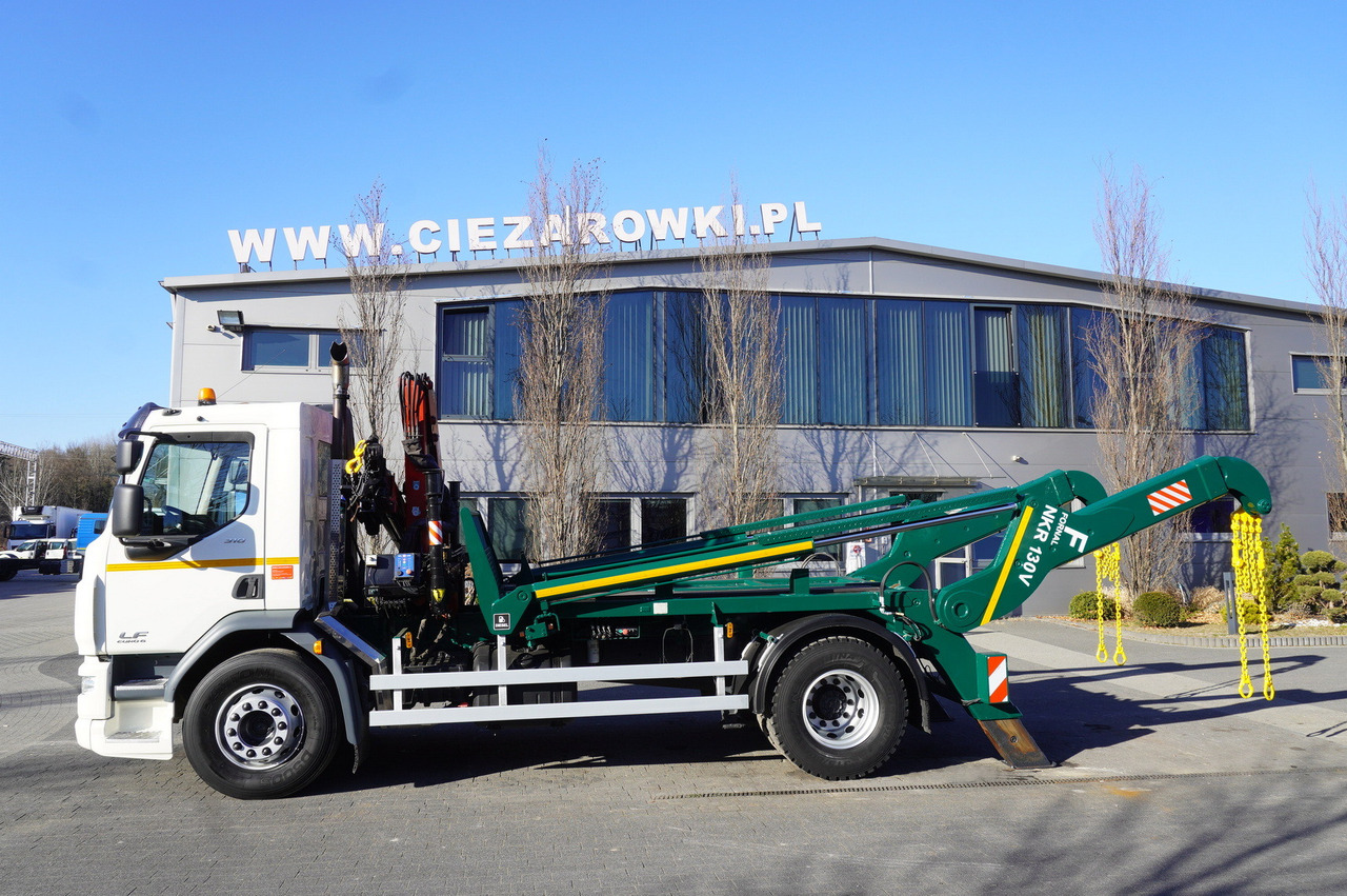 DAF LF 18.310 E6 / Skip loader Fornal NKR 130V / HDS HMF 735 K2 / Manual gearbox - Φορτηγό καδοφόρος φορτωτής, Φορτηγό με γερανό: φωτογραφία 3 DAF LF 18.310 E6 / Skip loader Fornal NKR 130V / HDS HMF 735 K2 / Manual gearbox - Φορτηγό καδοφόρος φορτωτής, Φορτηγό με γερανό: φωτογραφία 3
