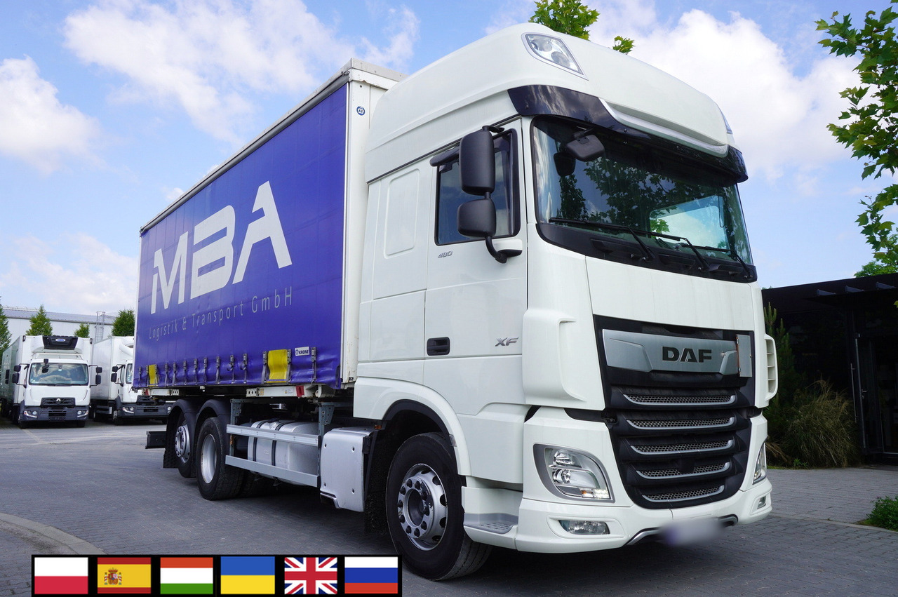 DAF XF 480 SSC / Curtainsider 19 EPAL / 2021 - Φορτηγό μουσαμάς: φωτογραφία 1 DAF XF 480 SSC / Curtainsider 19 EPAL / 2021 - Φορτηγό μουσαμάς: φωτογραφία 1