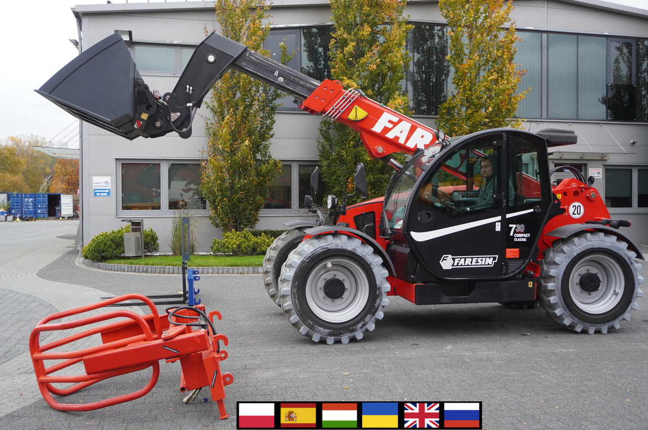 FARESIN 730C Classic 55 / 550 MTH !!! / 7 m reach / joystick - Τηλεσκοπικός φορτωτής: φωτογραφία 1 FARESIN 730C Classic 55 / 550 MTH !!! / 7 m reach / joystick - Τηλεσκοπικός φορτωτής: φωτογραφία 1