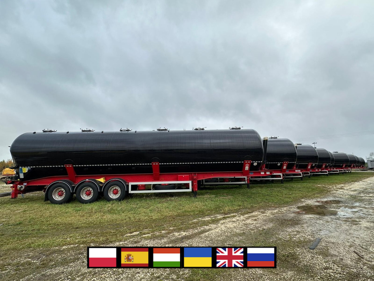 FELDBINDER 334C 15 A-1-1-40 Silo tank / 66 m3 / 2022 / 20 units - Σιλοφόρο: φωτογραφία 1 FELDBINDER 334C 15 A-1-1-40 Silo tank / 66 m3 / 2022 / 20 units - Σιλοφόρο: φωτογραφία 1