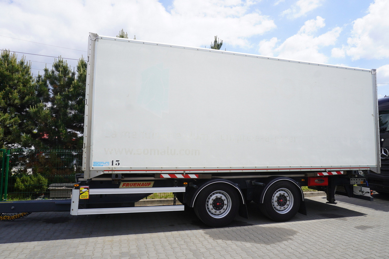 Fruehauf passthrough box trailer 18 EPAL / 2021 / SAF axles - Ρυμούλκα κόφα: φωτογραφία 2 Fruehauf passthrough box trailer 18 EPAL / 2021 / SAF axles - Ρυμούλκα κόφα: φωτογραφία 2