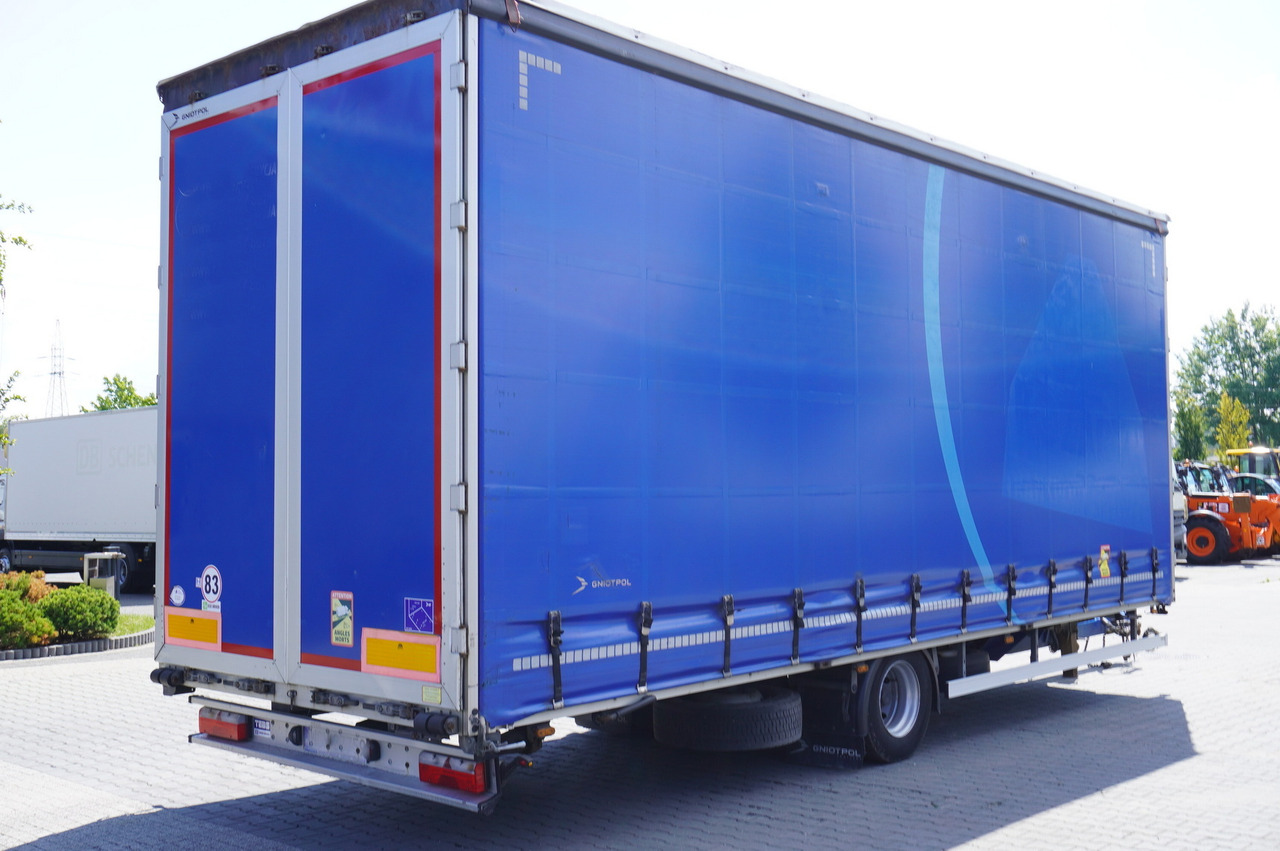 Gniotpol Tandem trailer / 10t / 2018 / 19 pallets - Τρέιλερ κουρτίνα: φωτογραφία 4 Gniotpol Tandem trailer / 10t / 2018 / 19 pallets - Τρέιλερ κουρτίνα: φωτογραφία 4