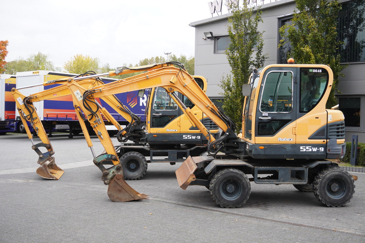 Hyundai Robex 55W-9 Wheeled Excavator 5.5t / 2pcs - Εκσκαφέας: φωτογραφία 2 Hyundai Robex 55W-9 Wheeled Excavator 5.5t / 2pcs - Εκσκαφέας: φωτογραφία 2