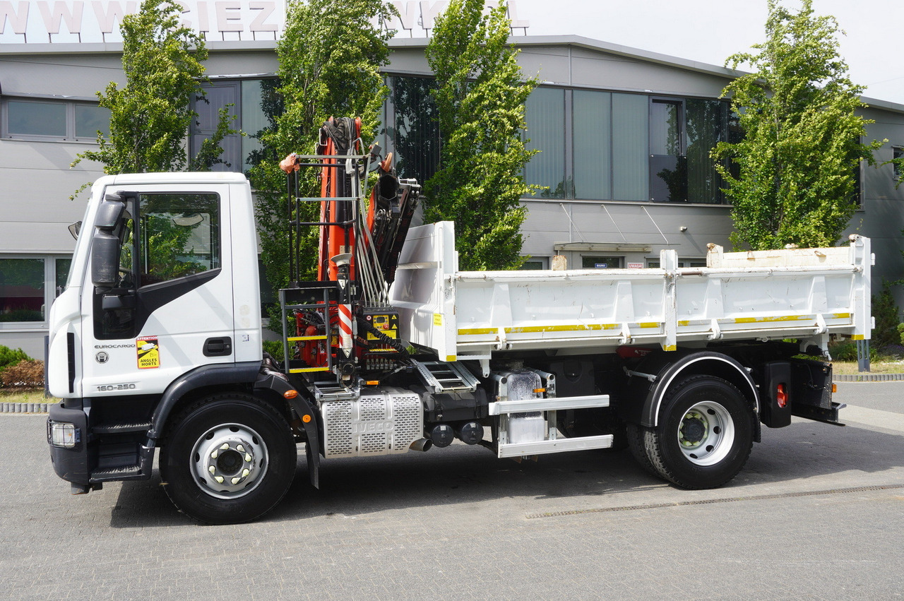 IVECO Eurocargo 160-250 / Fassi F95 crane / 120 tho. km / 3-sided tipper - Φορτηγό ανατρεπόμενο, Φορτηγό με γερανό: φωτογραφία 5 IVECO Eurocargo 160-250 / Fassi F95 crane / 120 tho. km / 3-sided tipper - Φορτηγό ανατρεπόμενο, Φορτηγό με γερανό: φωτογραφία 5