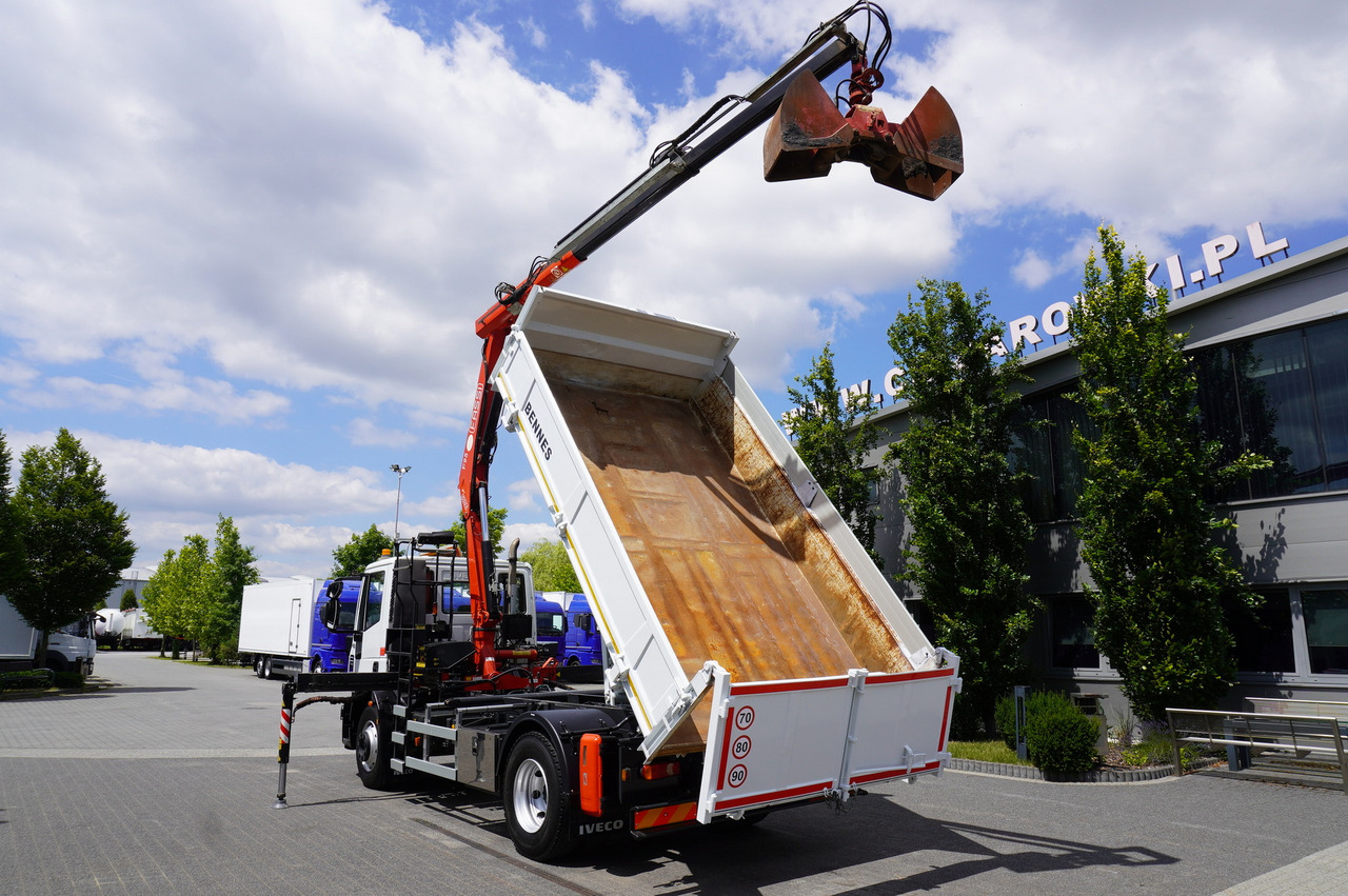 IVECO Eurocargo 160E22 EEV Dump truck / Bortmatic / Crane FASSI F95A.0.22 - Φορτηγό ανατρεπόμενο, Φορτηγό με γερανό: φωτογραφία 4 IVECO Eurocargo 160E22 EEV Dump truck / Bortmatic / Crane FASSI F95A.0.22 - Φορτηγό ανατρεπόμενο, Φορτηγό με γερανό: φωτογραφία 4