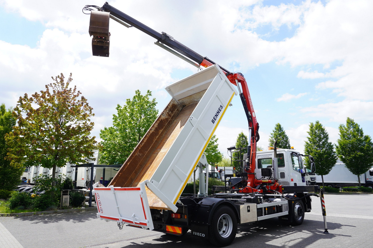 IVECO Eurocargo 160E22 EEV Dump truck / Bortmatic / Crane FASSI F95A.0.22 - Φορτηγό με γερανό: φωτογραφία 5 IVECO Eurocargo 160E22 EEV Dump truck / Bortmatic / Crane FASSI F95A.0.22 - Φορτηγό με γερανό: φωτογραφία 5