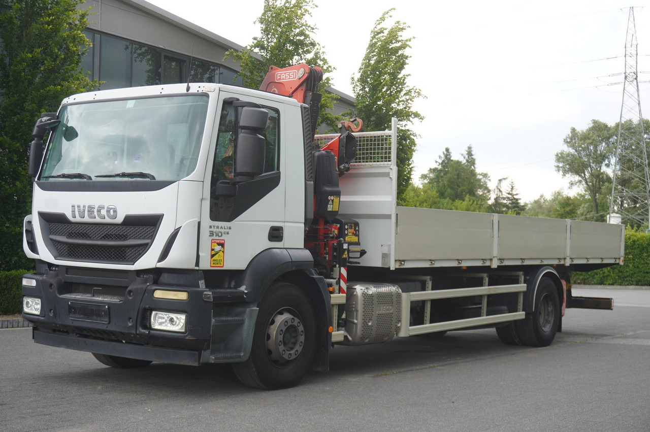 IVECO STRALIS 19.310 E6 / Flatbed 19 EPAL / FASSI F135 / 225 MTH! / 5.7 T - Φορτηγό με ανοιχτή καρότσα, Φορτηγό με γερανό: φωτογραφία 3 IVECO STRALIS 19.310 E6 / Flatbed 19 EPAL / FASSI F135 / 225 MTH! / 5.7 T - Φορτηγό με ανοιχτή καρότσα, Φορτηγό με γερανό: φωτογραφία 3