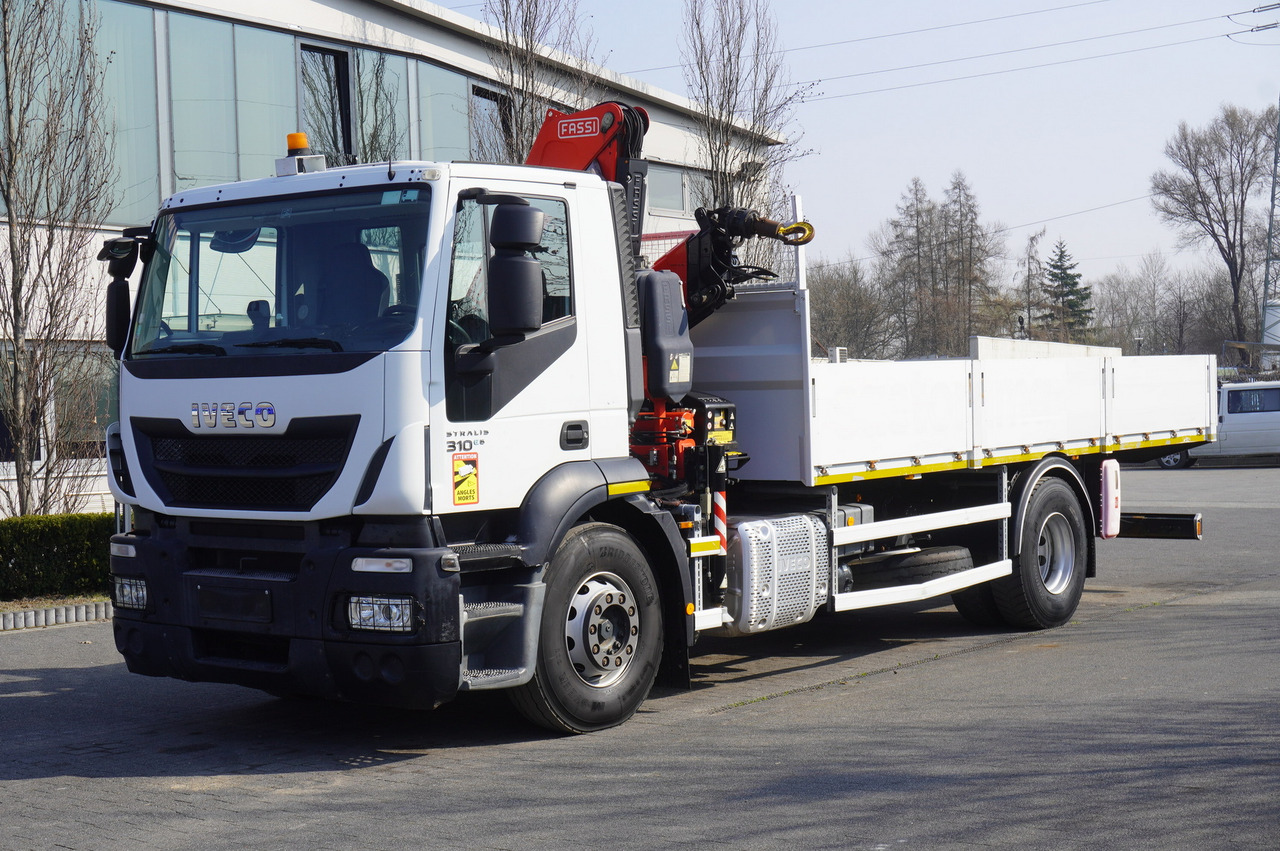 IVECO STRALIS 310 E6 / HDS FASSI 155 6.2 T / 250 thousand km - Φορτηγό με ανοιχτή καρότσα, Φορτηγό με γερανό: φωτογραφία 2 IVECO STRALIS 310 E6 / HDS FASSI 155 6.2 T / 250 thousand km - Φορτηγό με ανοιχτή καρότσα, Φορτηγό με γερανό: φωτογραφία 2