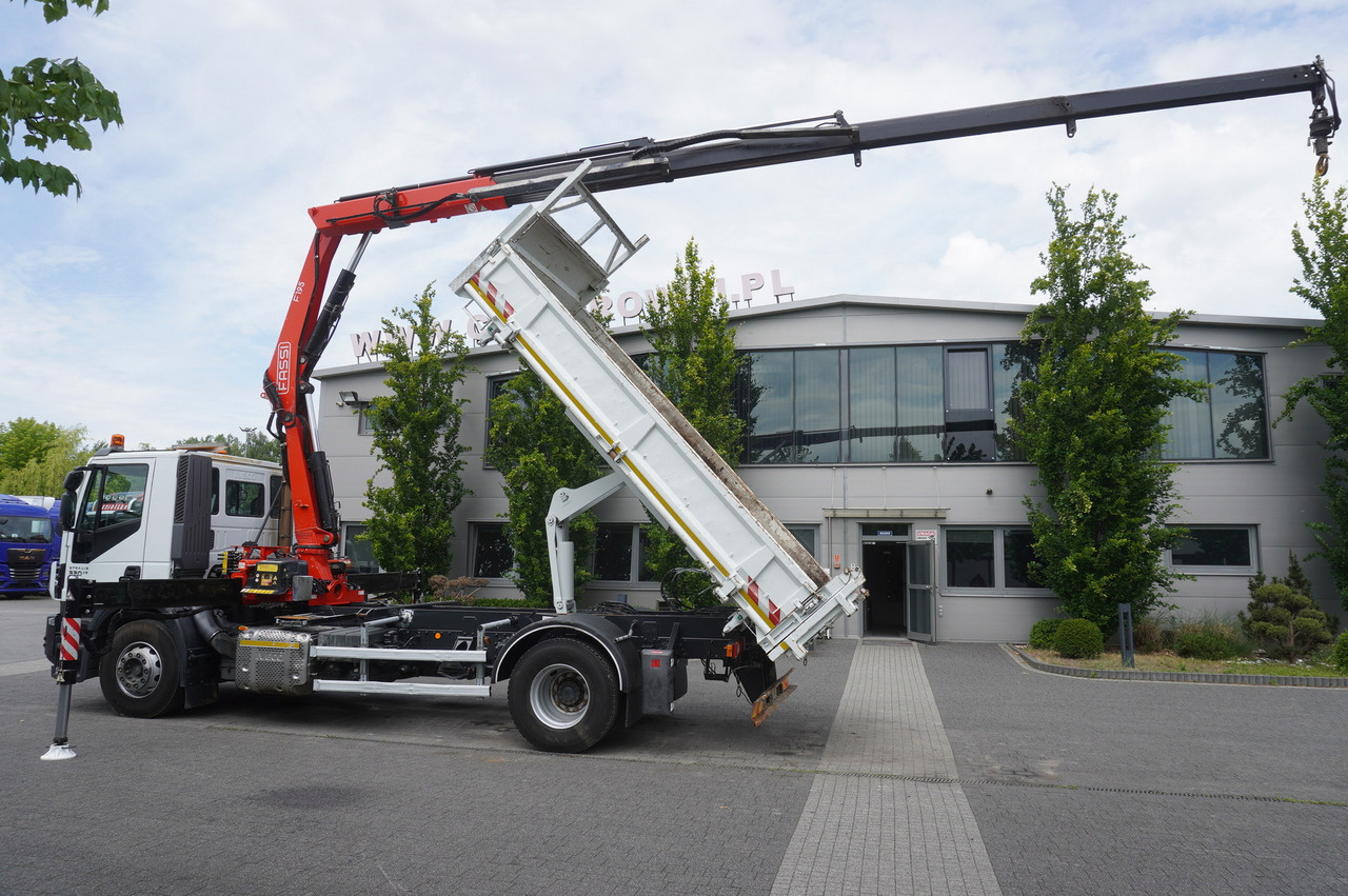 IVECO STRALIS 330 E6 / FASSI 195A 8.5 T / 3-side tipper - Φορτηγό με γερανό: φωτογραφία 4 IVECO STRALIS 330 E6 / FASSI 195A 8.5 T / 3-side tipper - Φορτηγό με γερανό: φωτογραφία 4