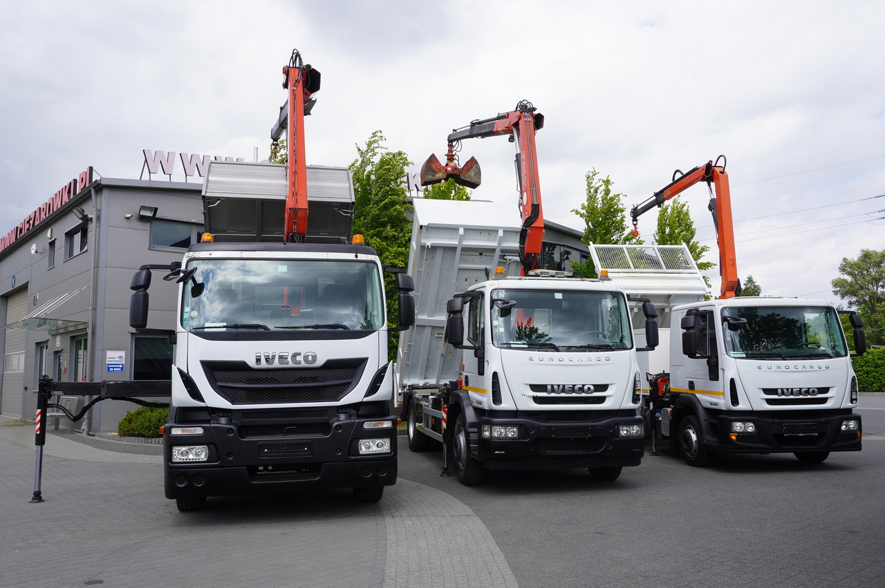 IVECO Stralis 310 E6 / NEW 3-sided tipper / Fassi F135 crane with remote control - Φορτηγό ανατρεπόμενο, Φορτηγό με γερανό: φωτογραφία 3 IVECO Stralis 310 E6 / NEW 3-sided tipper / Fassi F135 crane with remote control - Φορτηγό ανατρεπόμενο, Φορτηγό με γερανό: φωτογραφία 3