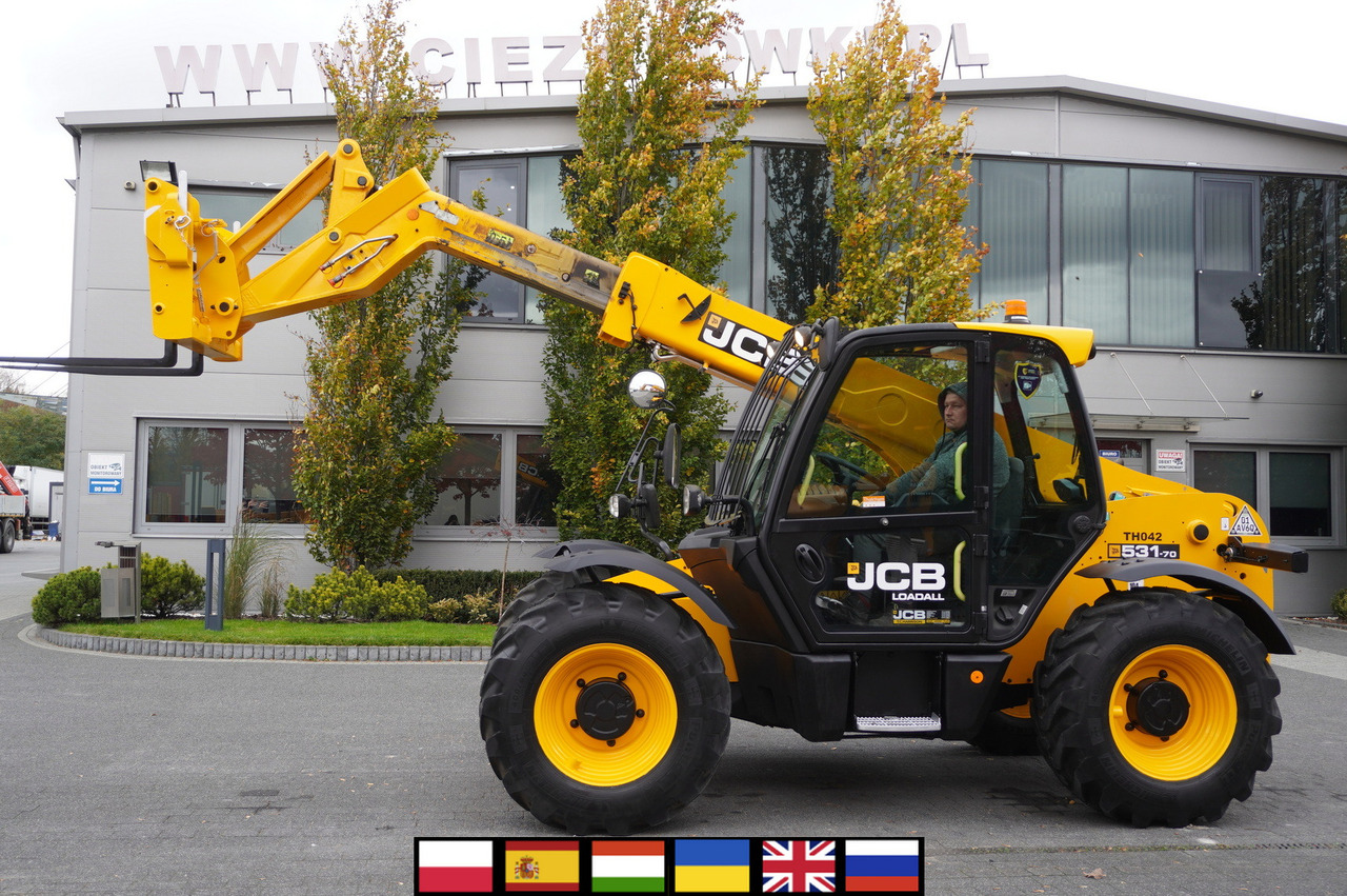 JCB 531-70 / 900 MTH telescopic charger! / 3.1 T / 7 M - Τηλεσκοπικός μπροστινός φορτωτής: φωτογραφία 1 JCB 531-70 / 900 MTH telescopic charger! / 3.1 T / 7 M - Τηλεσκοπικός μπροστινός φορτωτής: φωτογραφία 1