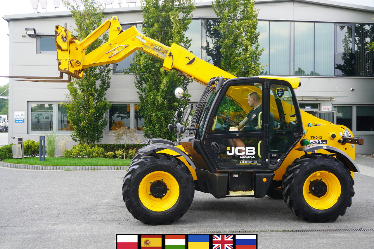 JCB 531-70 / 900 MTH telescopic charger! / 3.1 T / 7 M - Τηλεσκοπικός φορτωτής: φωτογραφία 1 JCB 531-70 / 900 MTH telescopic charger! / 3.1 T / 7 M - Τηλεσκοπικός φορτωτής: φωτογραφία 1