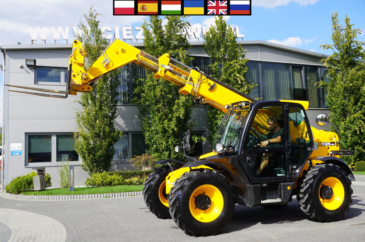 JCB 535-95 / 3.5 T / range 9.5 m / 700 MTH!! - Τηλεσκοπικός μπροστινός φορτωτής: φωτογραφία 1 JCB 535-95 / 3.5 T / range 9.5 m / 700 MTH!! - Τηλεσκοπικός μπροστινός φορτωτής: φωτογραφία 1