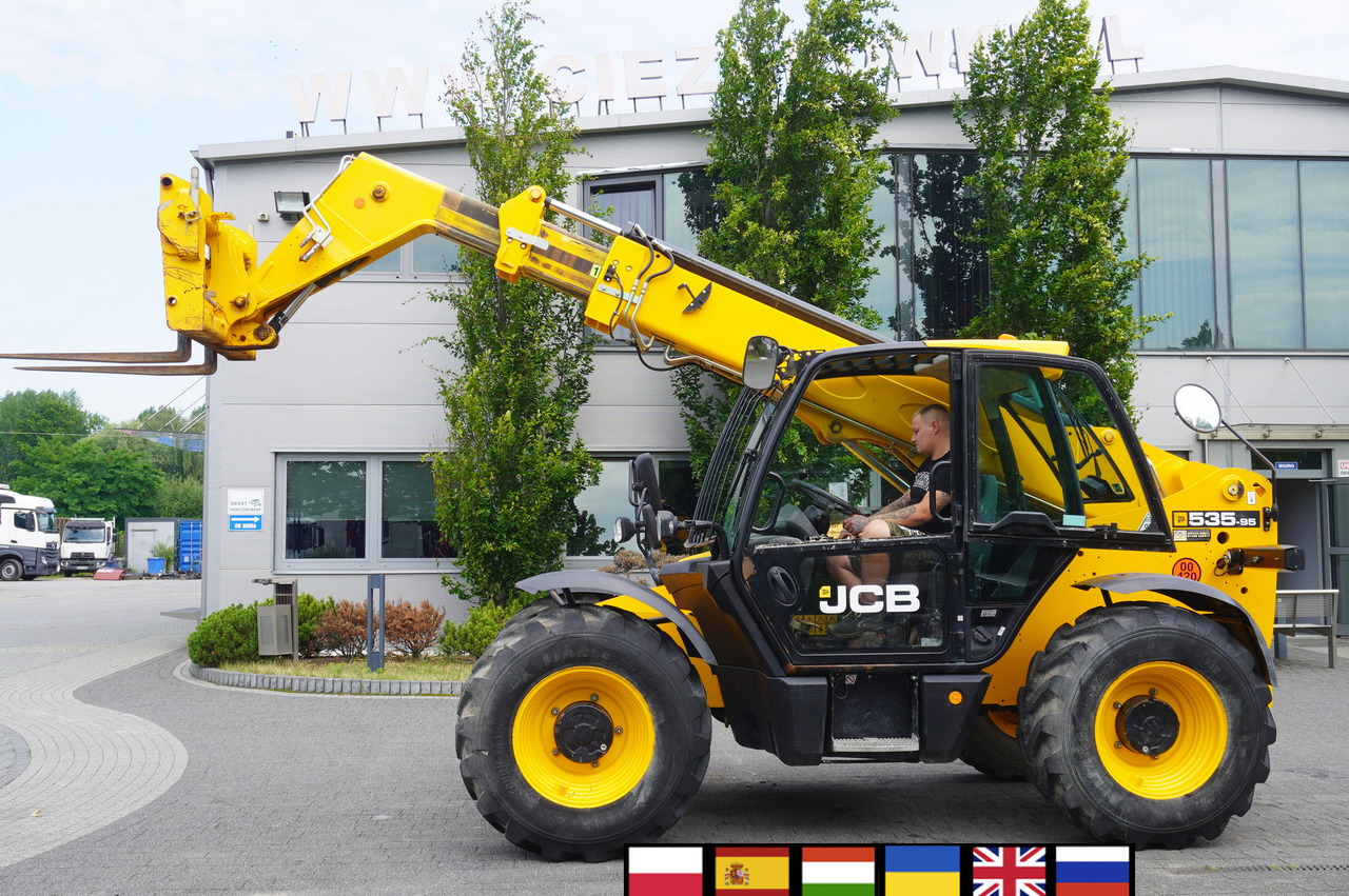 JCB 535-95 / 3.5 T / range 9.5 m / joystick / 2021 - Τηλεσκοπικός φορτωτής: φωτογραφία 1 JCB 535-95 / 3.5 T / range 9.5 m / joystick / 2021 - Τηλεσκοπικός φορτωτής: φωτογραφία 1