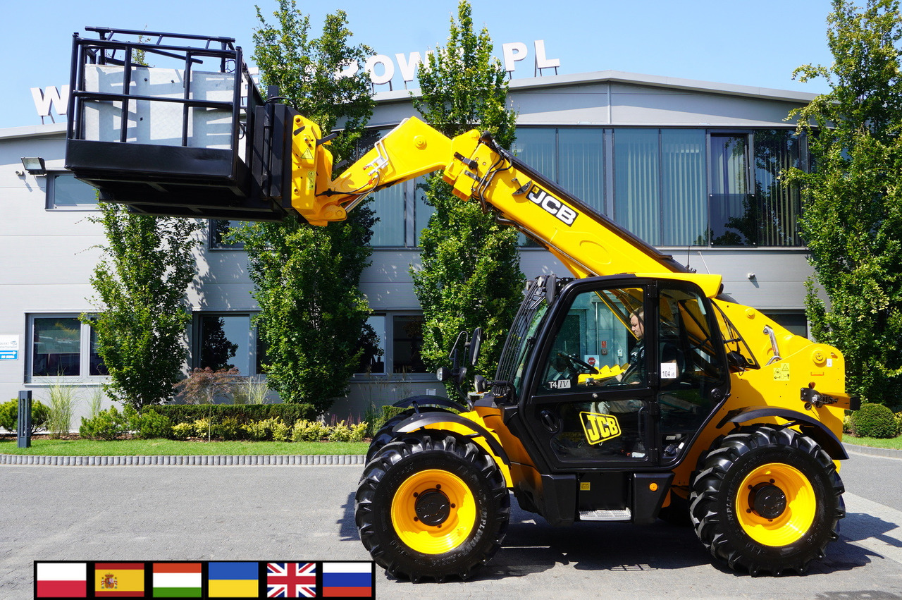JCB 535-95 / 3.5 T / range 9.5 m / joystick - Τηλεσκοπικός μπροστινός φορτωτής: φωτογραφία 1 JCB 535-95 / 3.5 T / range 9.5 m / joystick - Τηλεσκοπικός μπροστινός φορτωτής: φωτογραφία 1
