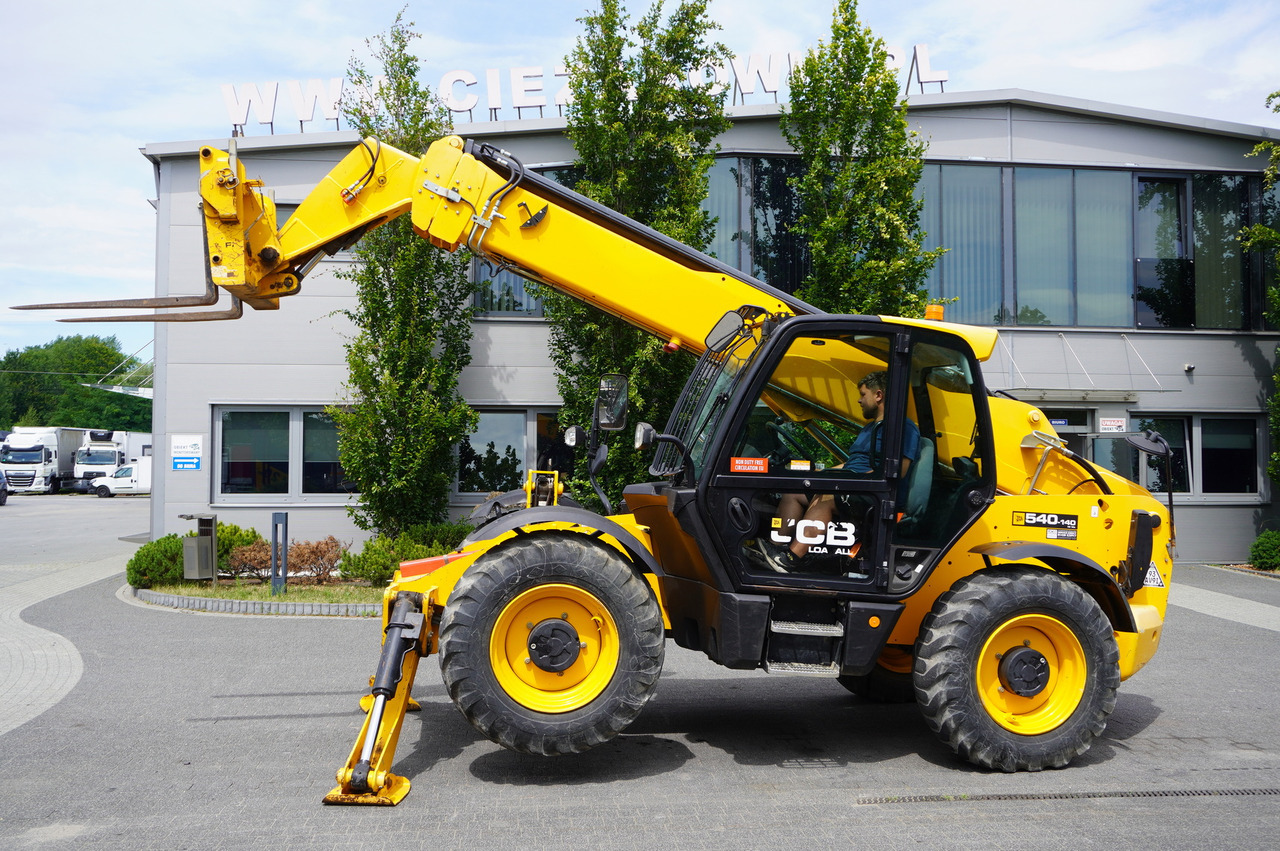 JCB 540-140 telescopic loader / 14 m range / 1800 MTH - Τηλεσκοπικός μπροστινός φορτωτής: φωτογραφία 2 JCB 540-140 telescopic loader / 14 m range / 1800 MTH - Τηλεσκοπικός μπροστινός φορτωτής: φωτογραφία 2
