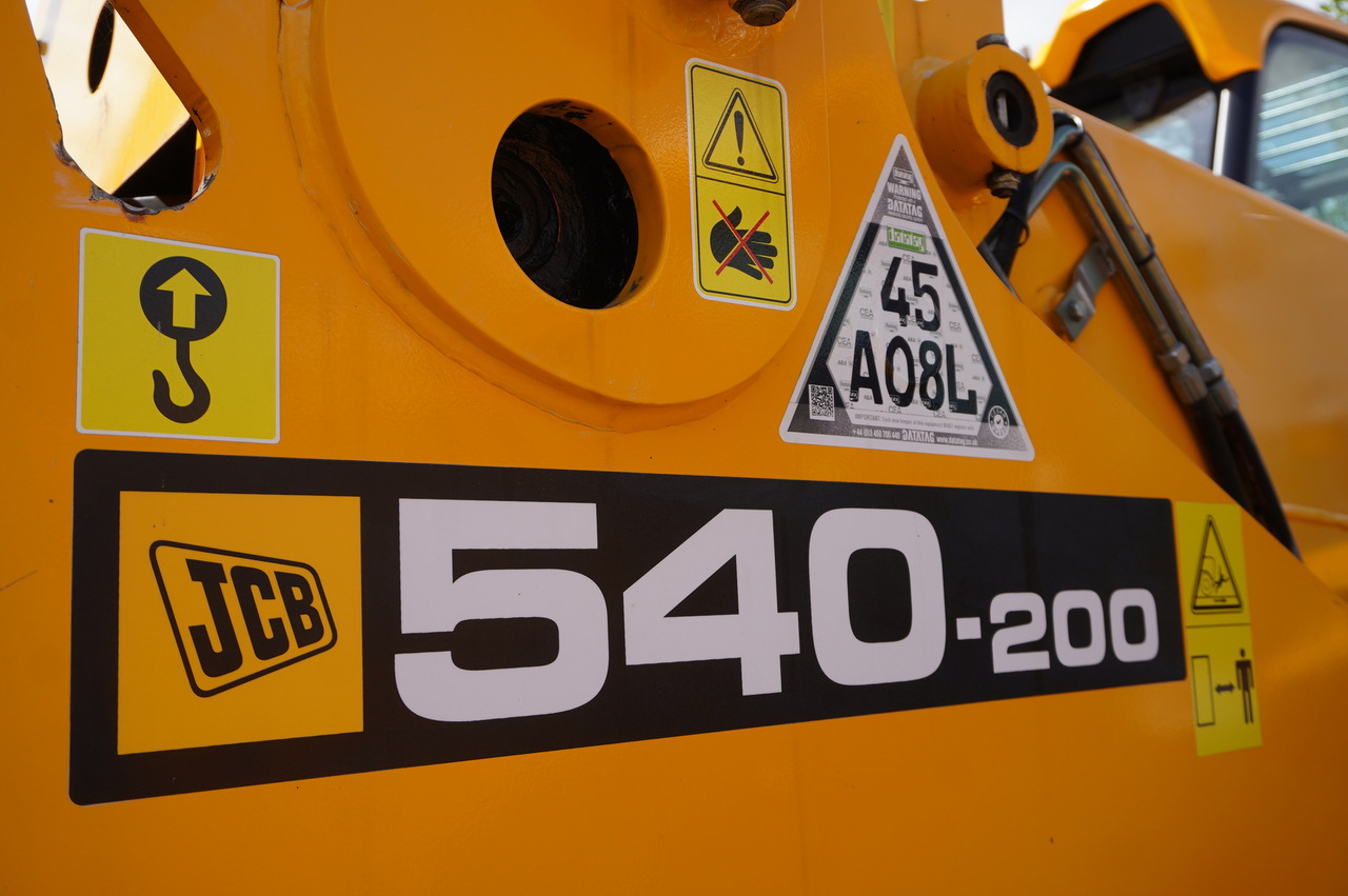 JCB 540-200 Telescopic Loader / 20 m reach / joystick / 2 units - Τηλεσκοπικός μπροστινός φορτωτής: φωτογραφία 5 JCB 540-200 Telescopic Loader / 20 m reach / joystick / 2 units - Τηλεσκοπικός μπροστινός φορτωτής: φωτογραφία 5