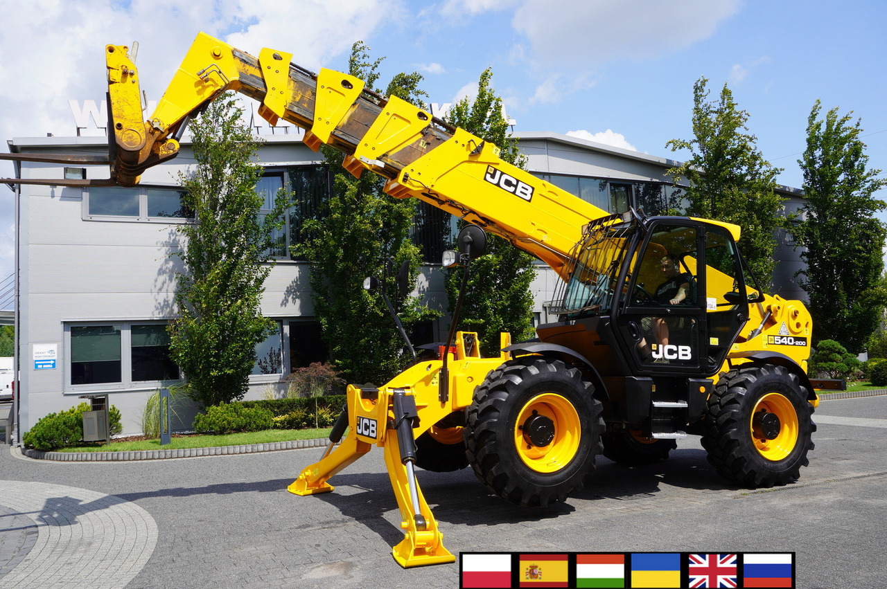 JCB 540-200 Telescopic Loader / 20 m reach / joystick - Τηλεσκοπικός φορτωτής: φωτογραφία 1 JCB 540-200 Telescopic Loader / 20 m reach / joystick - Τηλεσκοπικός φορτωτής: φωτογραφία 1