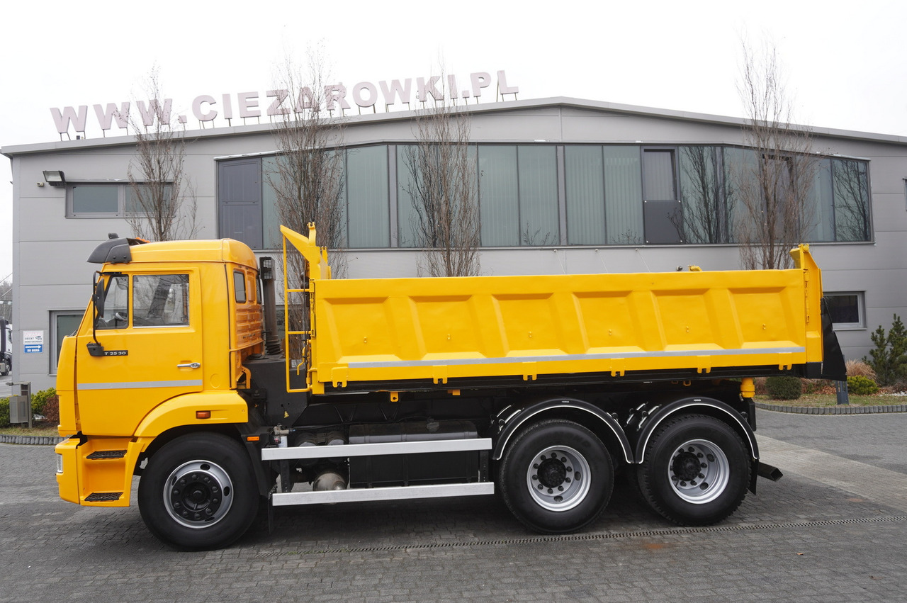 KAMAZ T2530 E5 6×4 / 3-sided tipper - Φορτηγό ανατρεπόμενο, Φορτηγό με γερανό: φωτογραφία 4 KAMAZ T2530 E5 6×4 / 3-sided tipper - Φορτηγό ανατρεπόμενο, Φορτηγό με γερανό: φωτογραφία 4