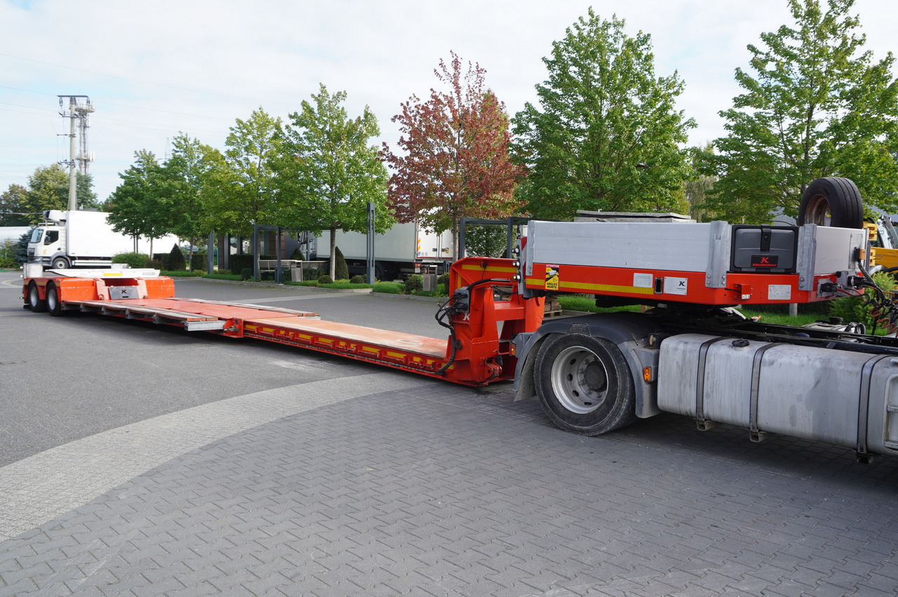 KÄSSBOHRER LB2 TIEF-BETT low loader semi-trailer / 16.5 m / Extendable semi-trailer / steered axles / 2 units - Επικαθήμενο με χαμηλό δάπεδο: φωτογραφία 2 KÄSSBOHRER LB2 TIEF-BETT low loader semi-trailer / 16.5 m / Extendable semi-trailer / steered axles / 2 units - Επικαθήμενο με χαμηλό δάπεδο: φωτογραφία 2