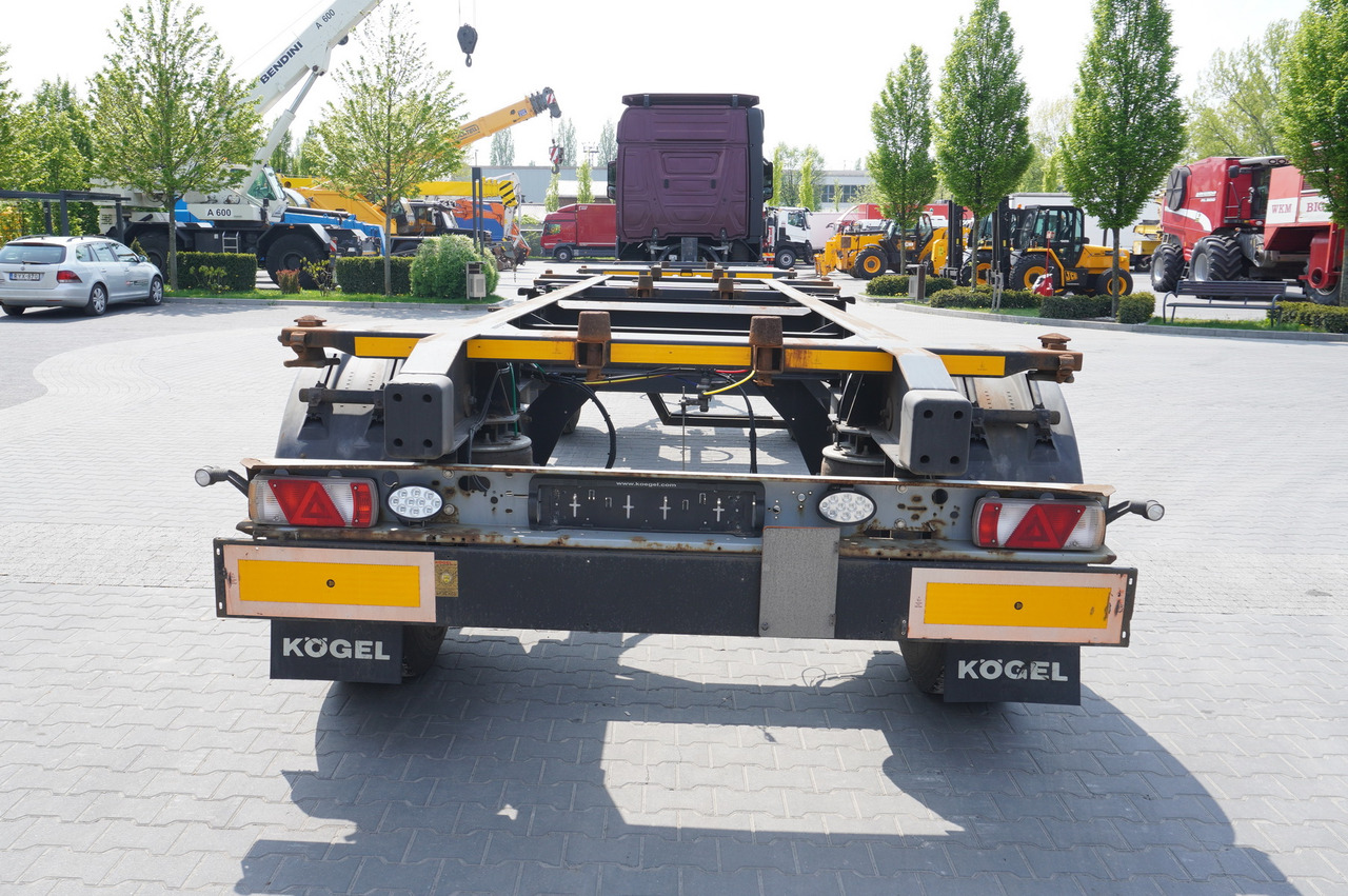 KOGEL AWE 18, two-axle, BDF, 7.5m chassis , air suspension, SAF axles - Ρυμούλκα σασί: φωτογραφία 5 KOGEL AWE 18, two-axle, BDF, 7.5m chassis , air suspension, SAF axles - Ρυμούλκα σασί: φωτογραφία 5
