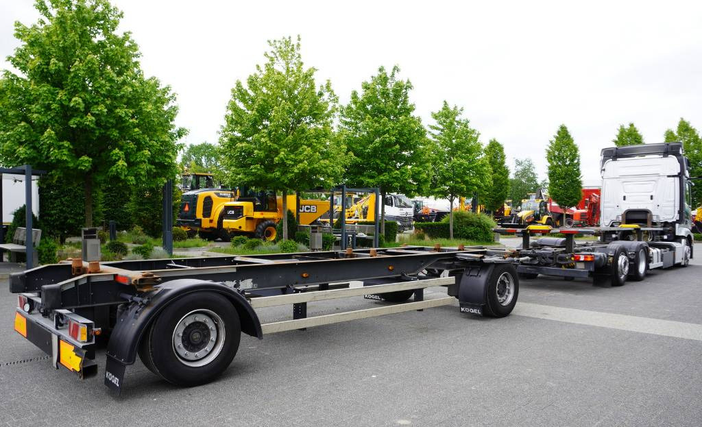 KOGEL BDF Low Deck Mega trailer - Ρυμούλκα μεταφοράς εμπορευματοκιβωτίων/ Κινητό αμάξωμα: φωτογραφία 2 KOGEL BDF Low Deck Mega trailer - Ρυμούλκα μεταφοράς εμπορευματοκιβωτίων/ Κινητό αμάξωμα: φωτογραφία 2