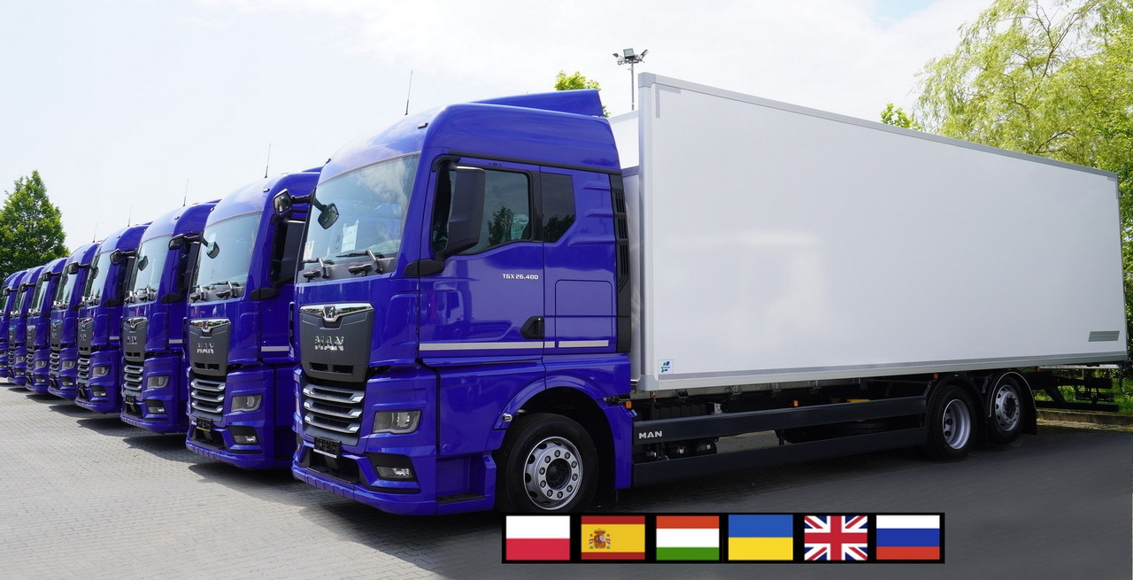 MAN New MAN TGX 26.400 / NEW IGLOOCAR refrigerator 23 pallets / 6×2 / 2024 / 10 units - Φορτηγό κόφα: φωτογραφία 1 MAN New MAN TGX 26.400 / NEW IGLOOCAR refrigerator 23 pallets / 6×2 / 2024 / 10 units - Φορτηγό κόφα: φωτογραφία 1