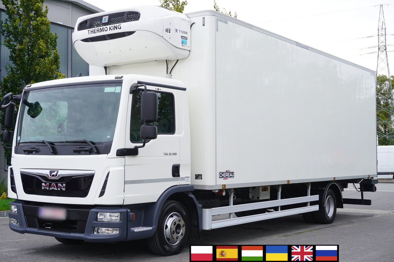 MAN TGL 12.190 / CHEREAU Refrigerator 18 PAL multitemperature / Thermoking T-1200R / 100,000 km - Φορτηγό ψυγείο: φωτογραφία 1 MAN TGL 12.190 / CHEREAU Refrigerator 18 PAL multitemperature / Thermoking T-1200R / 100,000 km - Φορτηγό ψυγείο: φωτογραφία 1