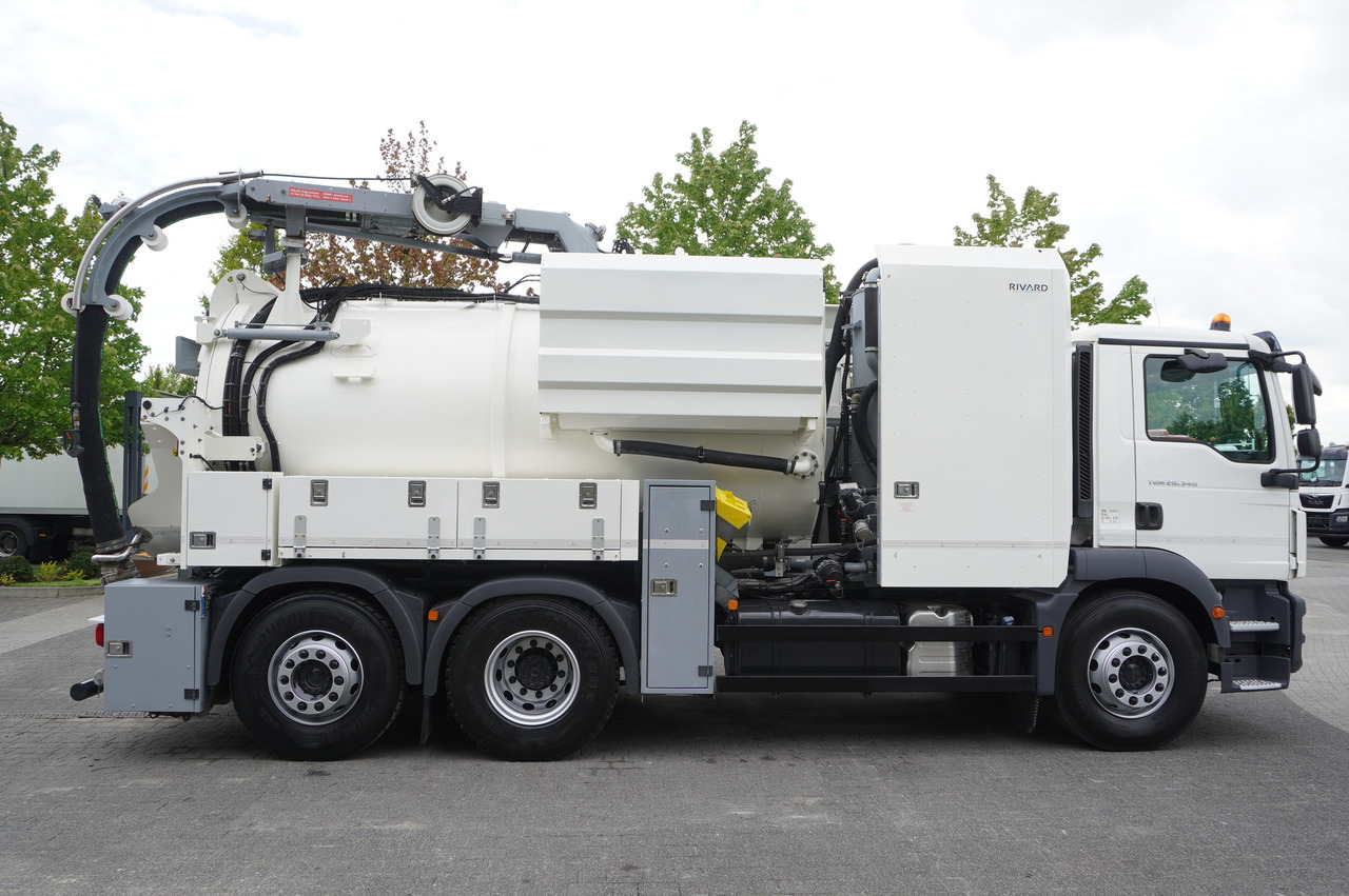 MAN TGM 26.340 E6 / RIVARD sewage cleaner 11.8 m3 / 170 tho. km / steered axle - Όχημα εκκένωσης βόθρων: φωτογραφία 2 MAN TGM 26.340 E6 / RIVARD sewage cleaner 11.8 m3 / 170 tho. km / steered axle - Όχημα εκκένωσης βόθρων: φωτογραφία 2