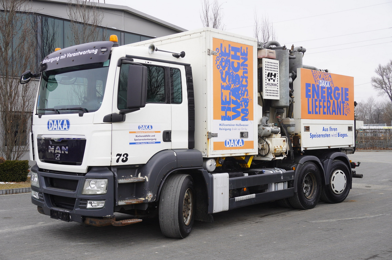 MAN TGS 26.360 / Holzmann Fahrzeugbau HBS 28/120.00 kitchen waste vehicle / Euro 5 - Απορριμματοφόρο: φωτογραφία 1 MAN TGS 26.360 / Holzmann Fahrzeugbau HBS 28/120.00 kitchen waste vehicle / Euro 5 - Απορριμματοφόρο: φωτογραφία 1