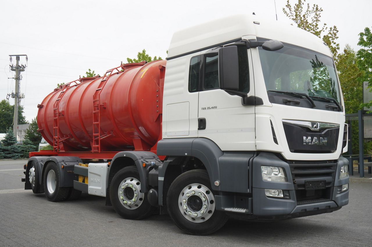 Leasing MAN TGS 35.420 8×2 / NEW septic barrel 13000 L / 3 steered axles MAN TGS 35.420 8×2 / NEW septic barrel 13000 L / 3 steered axles: φωτογραφία 6 Leasing MAN TGS 35.420 8×2 / NEW septic barrel 13000 L / 3 steered axles MAN TGS 35.420 8×2 / NEW septic barrel 13000 L / 3 steered axles: φωτογραφία 6