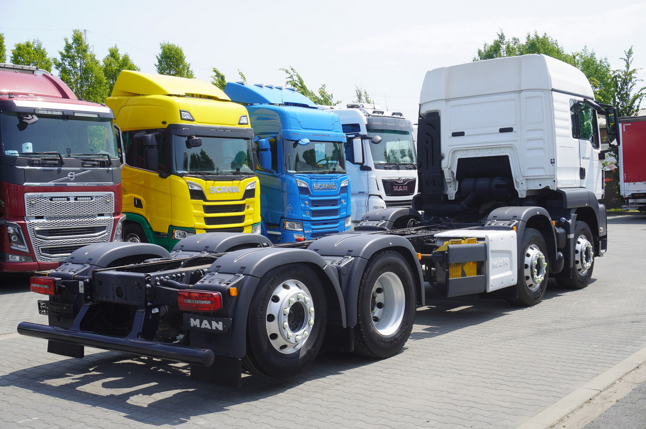 MAN TGS 35.420 8x2 / Chassis 6.4 m / 3 steered axles - Φορτηγό με γερανό: φωτογραφία 5 MAN TGS 35.420 8x2 / Chassis 6.4 m / 3 steered axles - Φορτηγό με γερανό: φωτογραφία 5