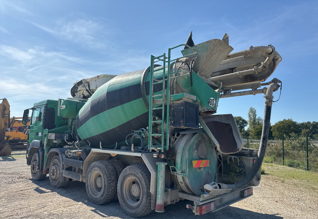MAN TGS 35.480 8x4 Concrete Mixer Pump truck / Putzmeister M24-3 / 1600 MTH! - Αντλία σκυροδέματος: φωτογραφία 4 MAN TGS 35.480 8x4 Concrete Mixer Pump truck / Putzmeister M24-3 / 1600 MTH! - Αντλία σκυροδέματος: φωτογραφία 4