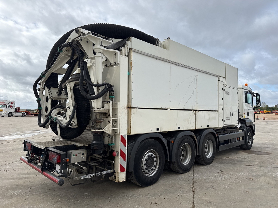 MAN TGS 35.480 8x4 / MTS 4A14T 36.000V vacuum truck / 10 m3 - Όχημα εκκένωσης βόθρων: φωτογραφία 4 MAN TGS 35.480 8x4 / MTS 4A14T 36.000V vacuum truck / 10 m3 - Όχημα εκκένωσης βόθρων: φωτογραφία 4